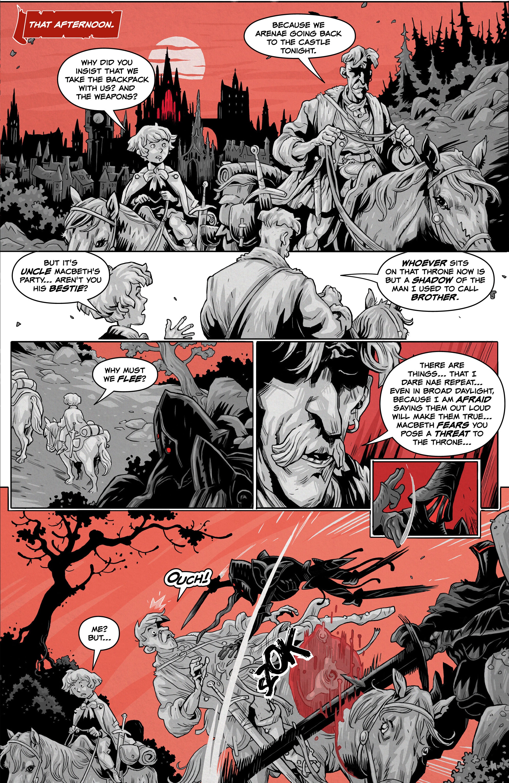 Read online Macbeth: A Tale of Horror comic -  Issue # TPB - 49