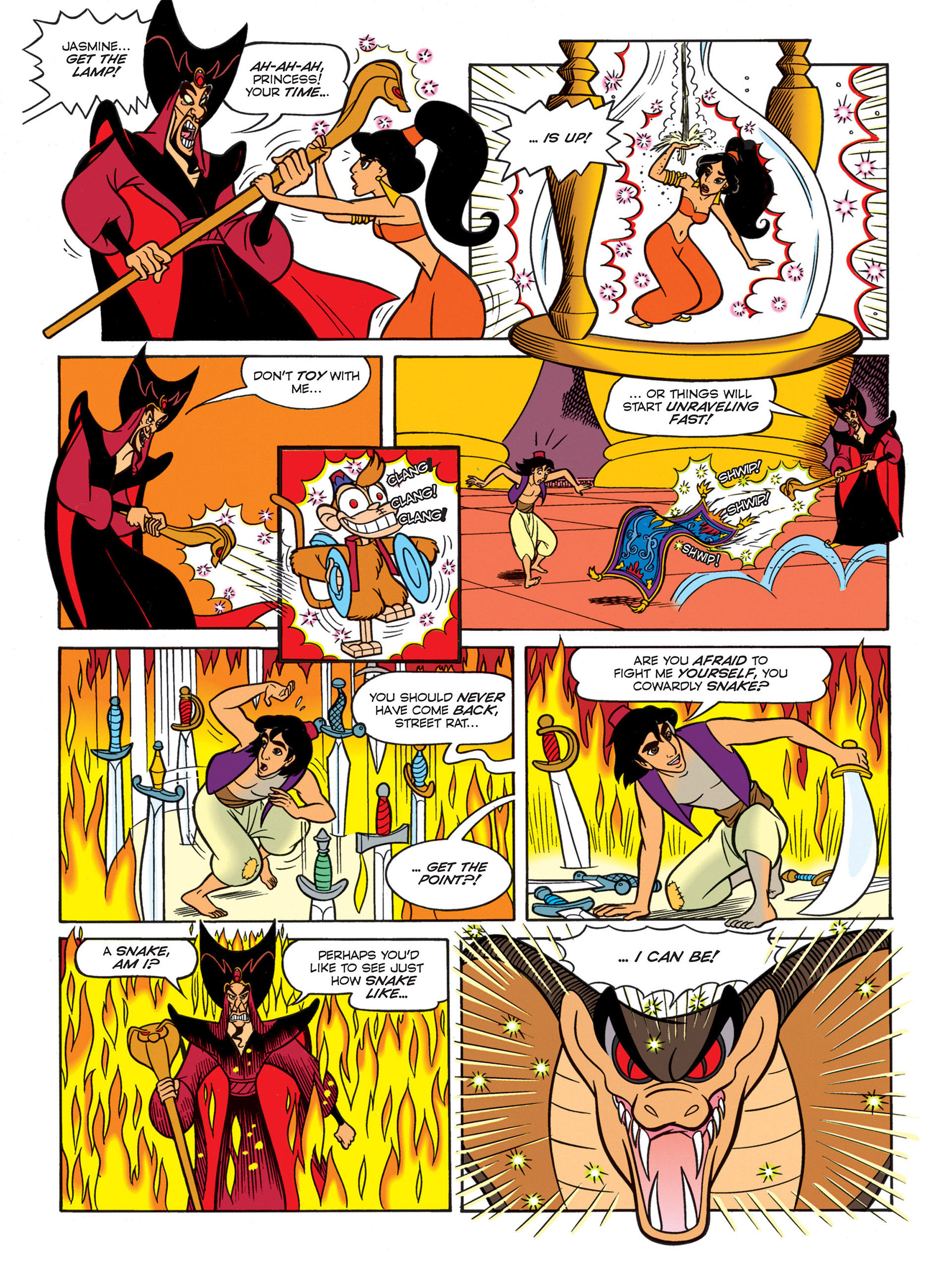 Read online Disney's Aladdin - The Official Movie Adaptation comic -  Issue # Full - 43