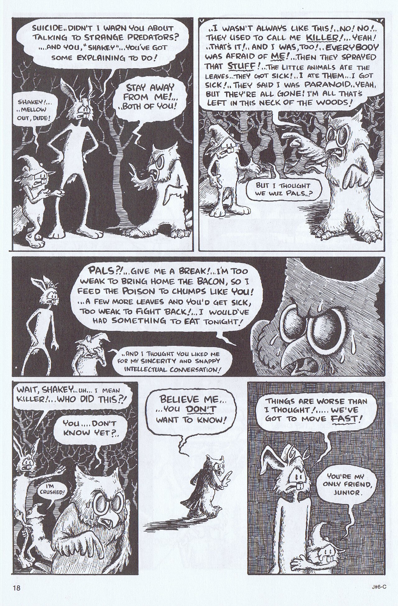 Read online Tales Of The Jackalope comic -  Issue #6 - 20