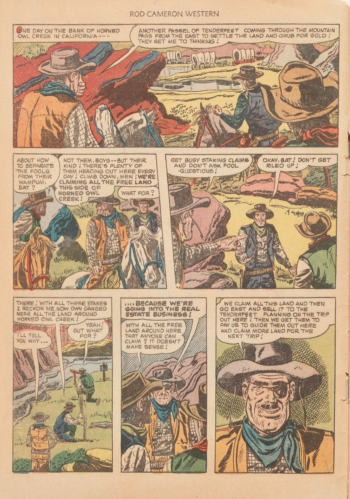 Read online Rod Cameron Western comic -  Issue #7 - 4