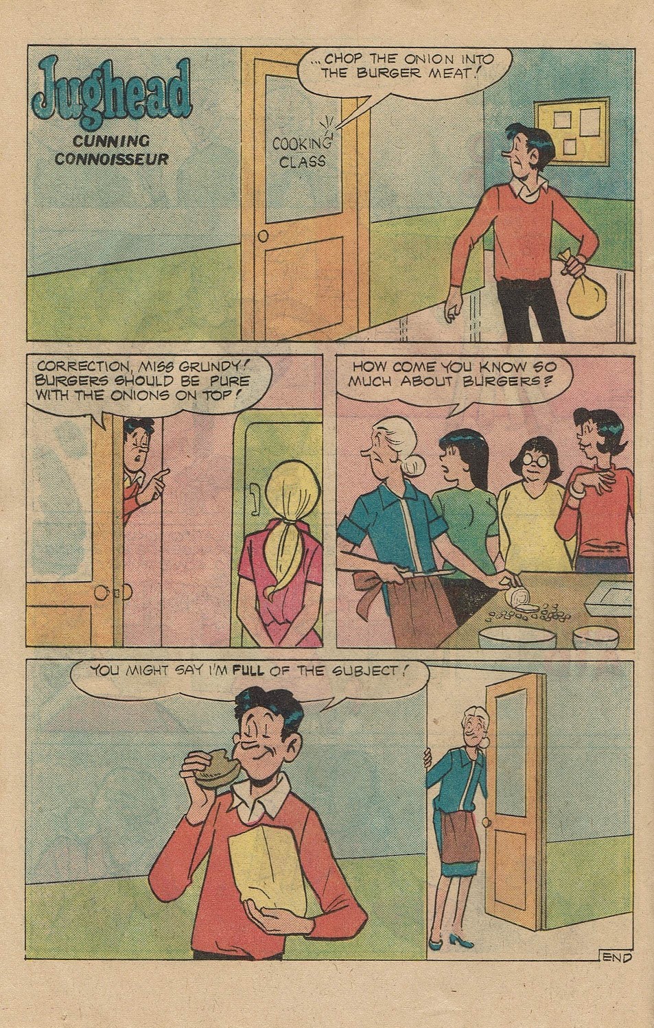 Read online Jughead's Jokes comic -  Issue #54 - 16