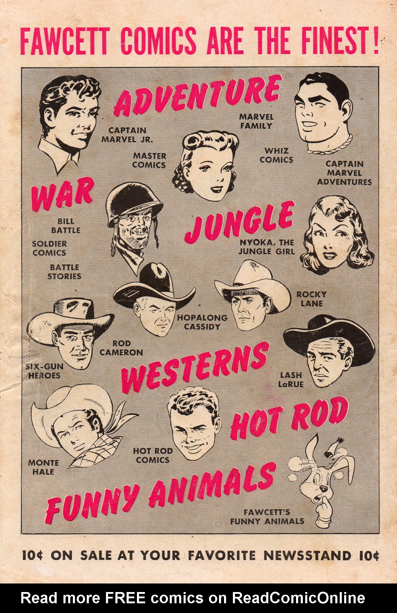 Read online Gabby Hayes Western comic -  Issue #50 - 36