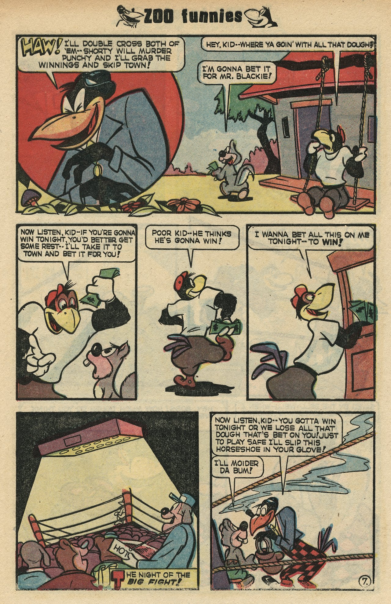 Read online Zoo Funnies comic -  Issue #1 - 9