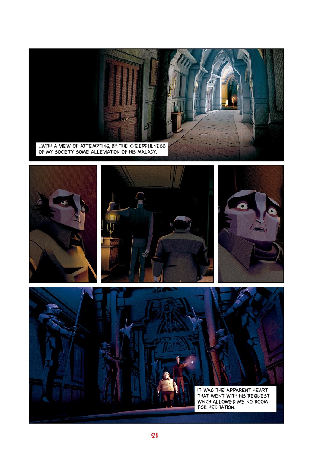 Read online The Fall of the House of Usher: A Graphic Novel comic -  Issue # TPB - 17