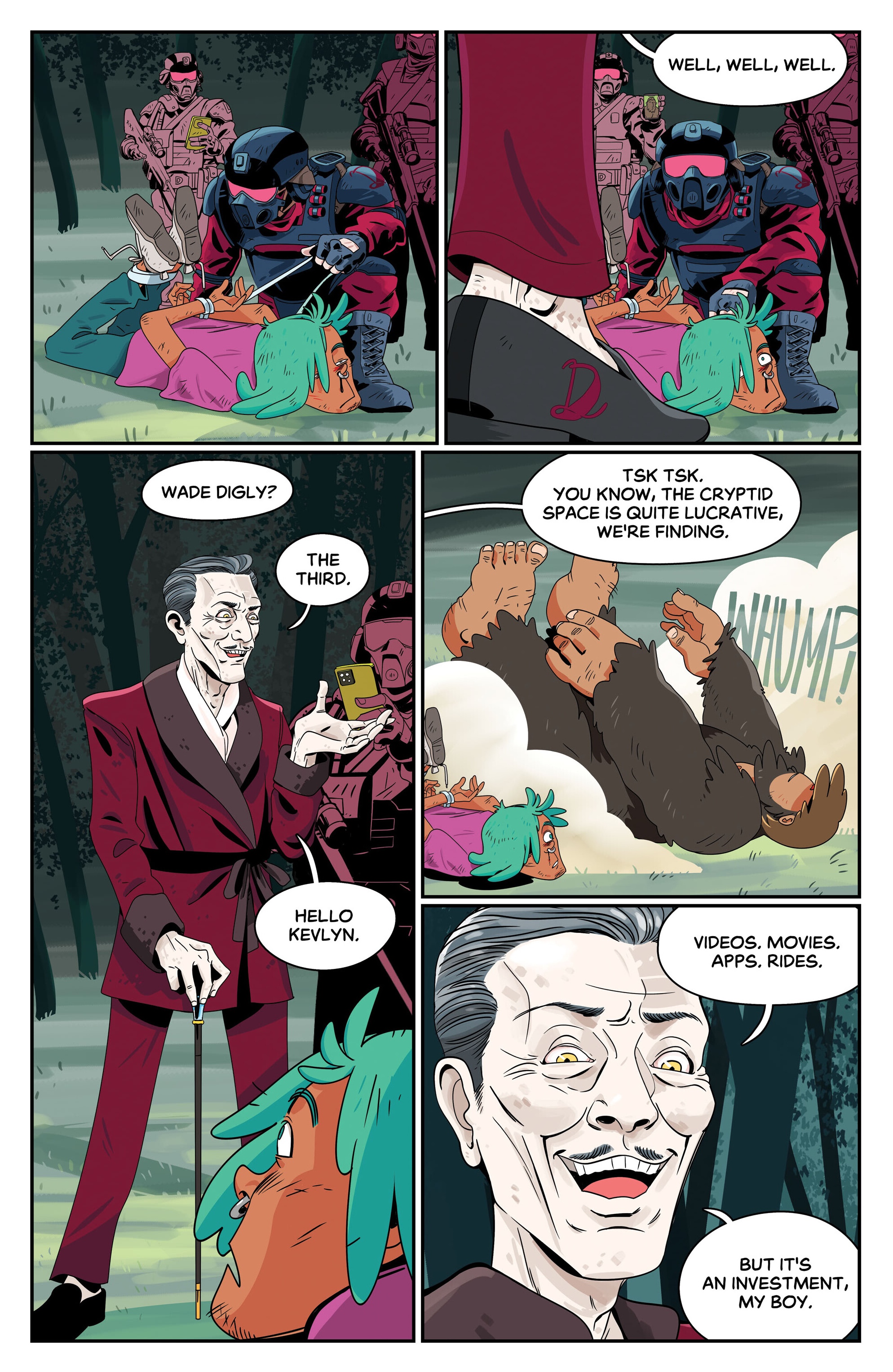 Read online Project Cryptid comic -  Issue #6 - 21