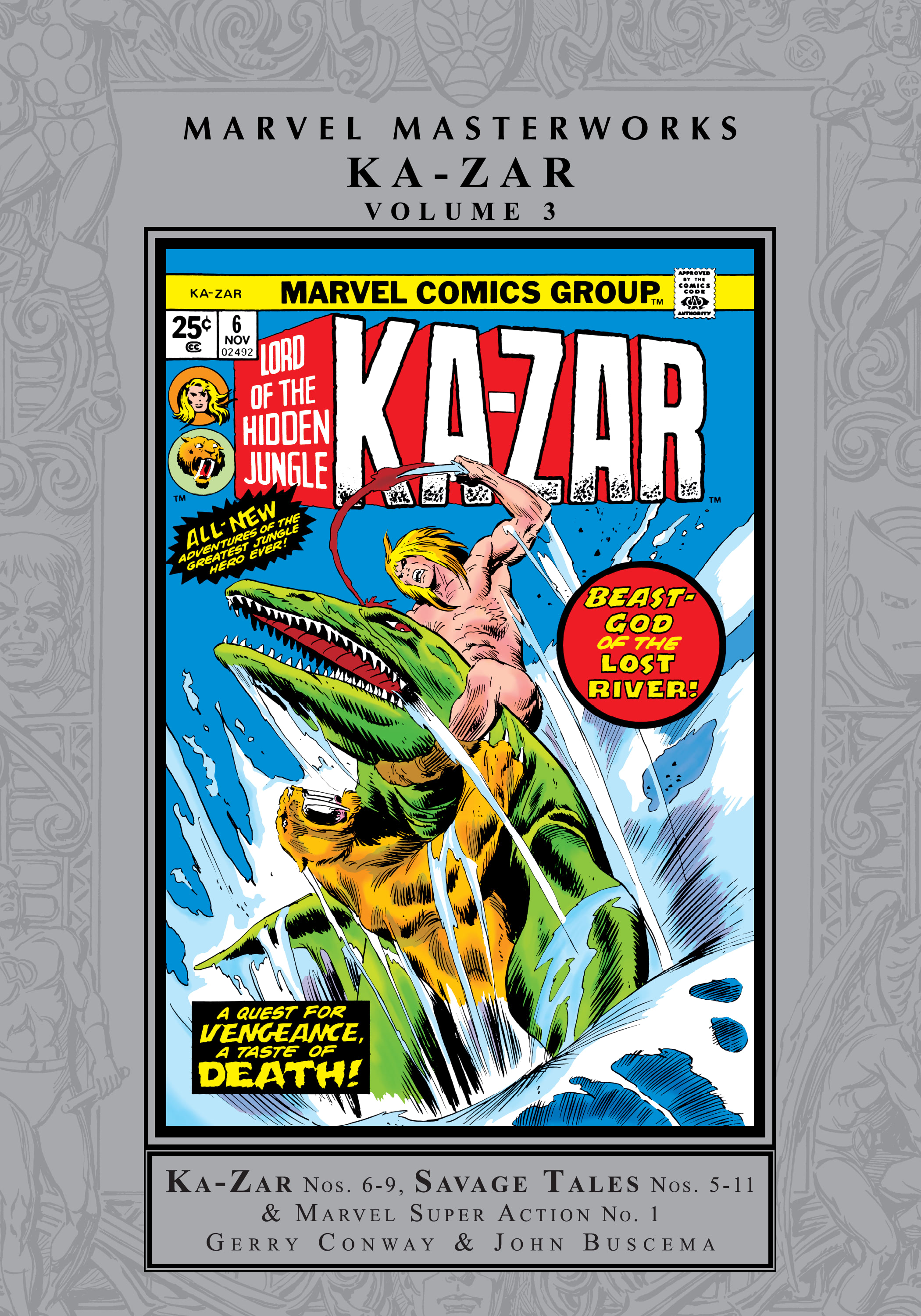 Read online Marvel Masterworks: Ka-Zar comic -  Issue # TPB 3 (Part 1) - 1