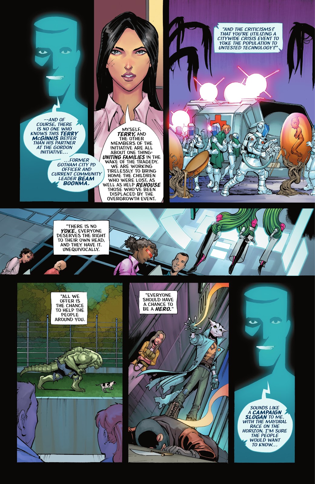Batman Beyond: Neo-Gothic issue 6 - Page 21