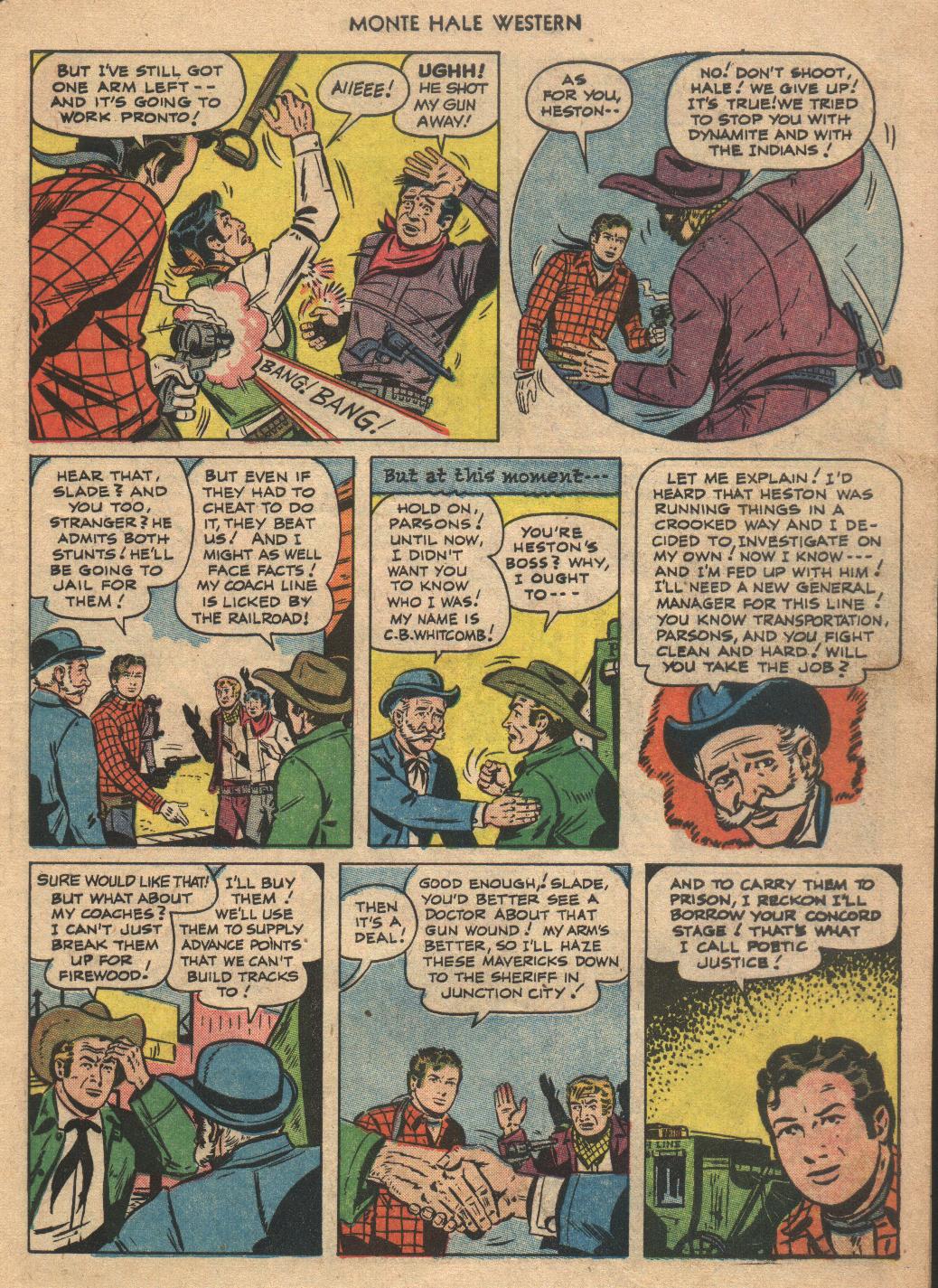Read online Monte Hale Western comic -  Issue #77 - 9