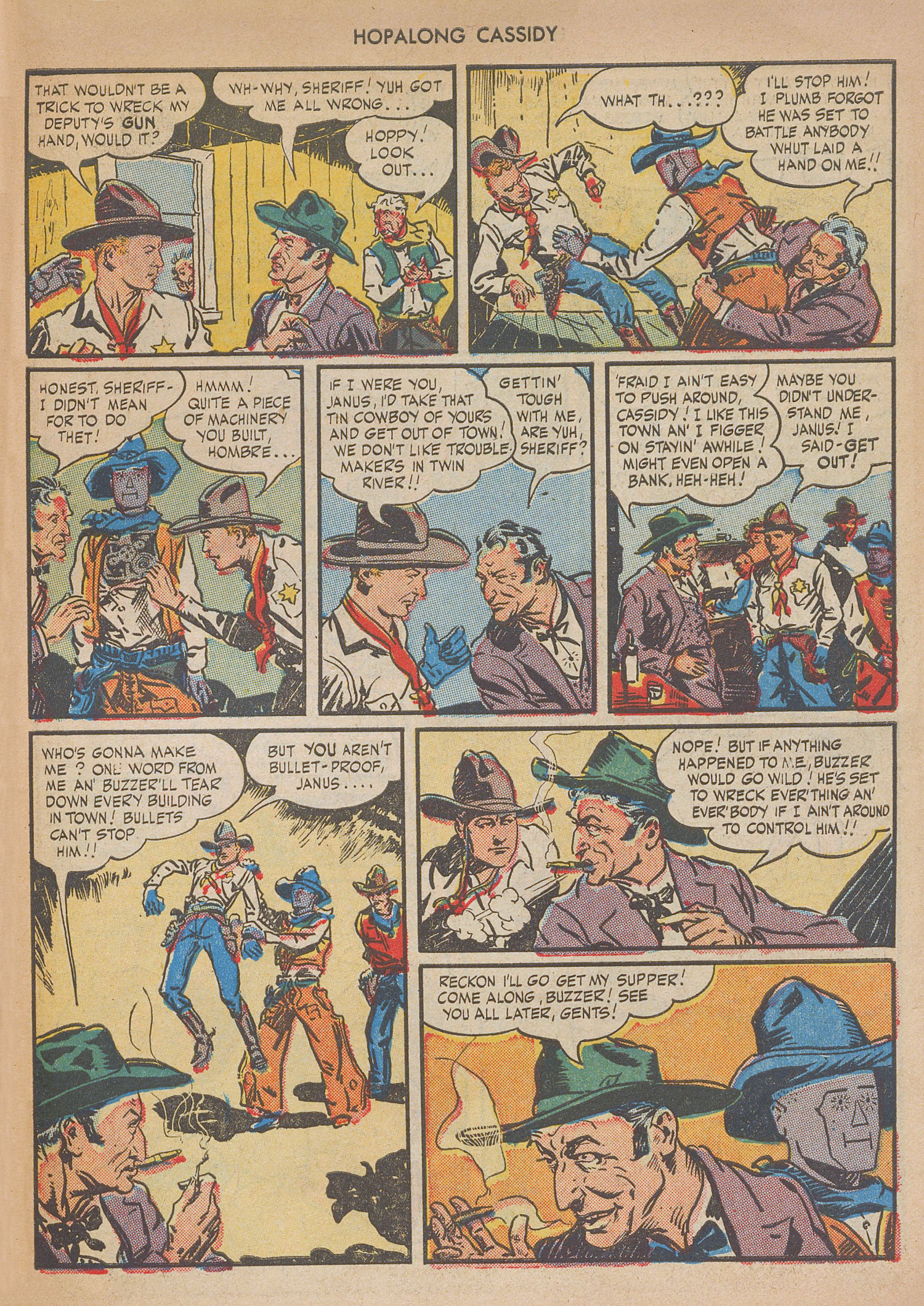 Read online Hopalong Cassidy comic -  Issue #2 - 47