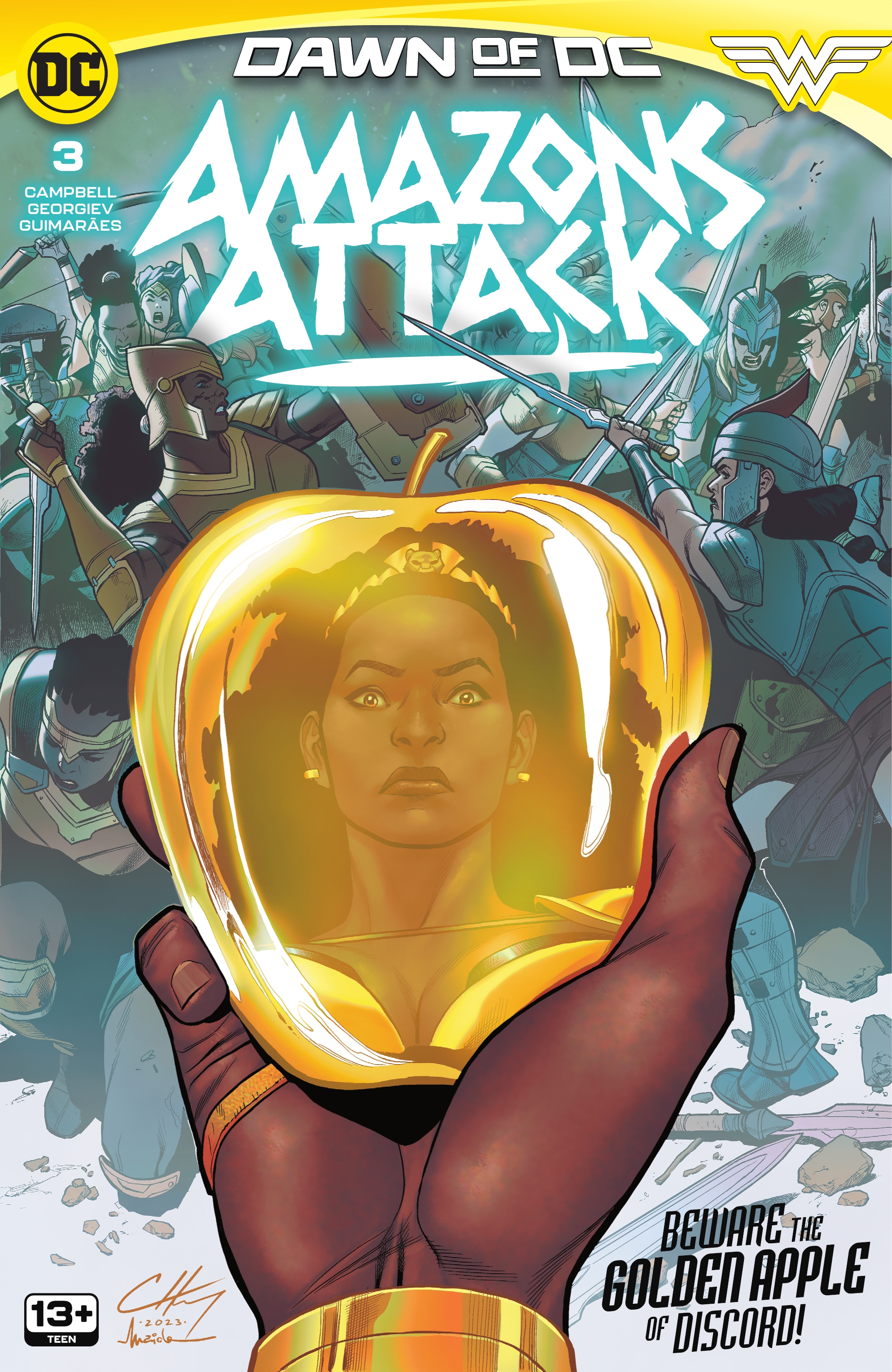Read online Amazons Attack (2023) comic -  Issue #3 - 1