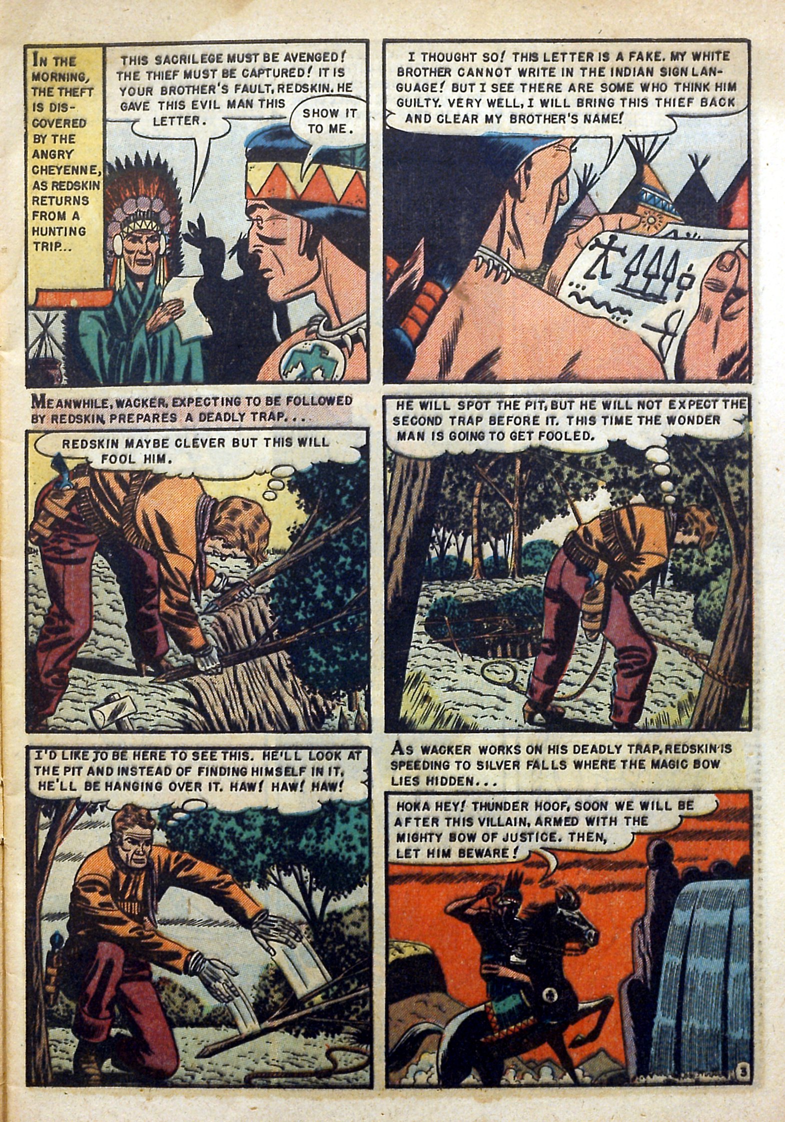 Read online Redskin comic -  Issue #3 - 5