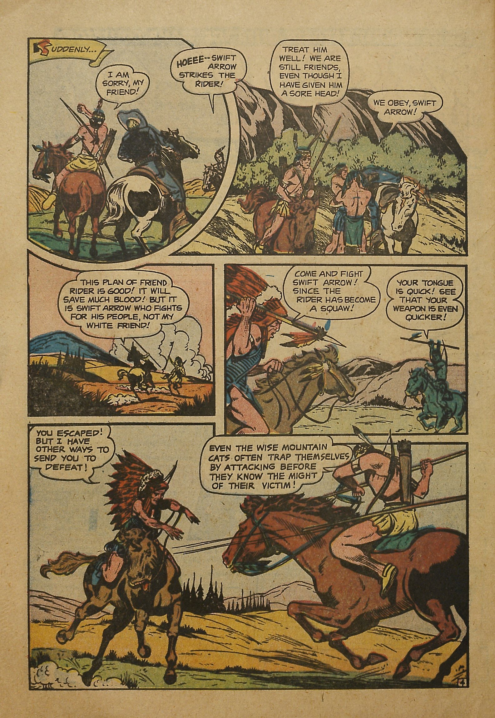 Read online Swift Arrow (1957) comic -  Issue #2 - 32