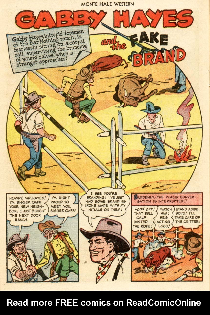 Read online Monte Hale Western comic -  Issue #58 - 15
