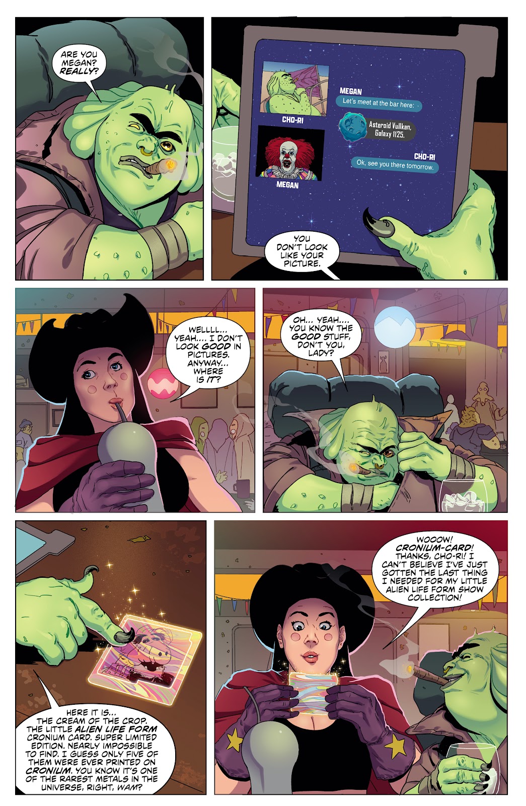 Machine Girl & the Space Hell Engels issue 1 - Page 6
