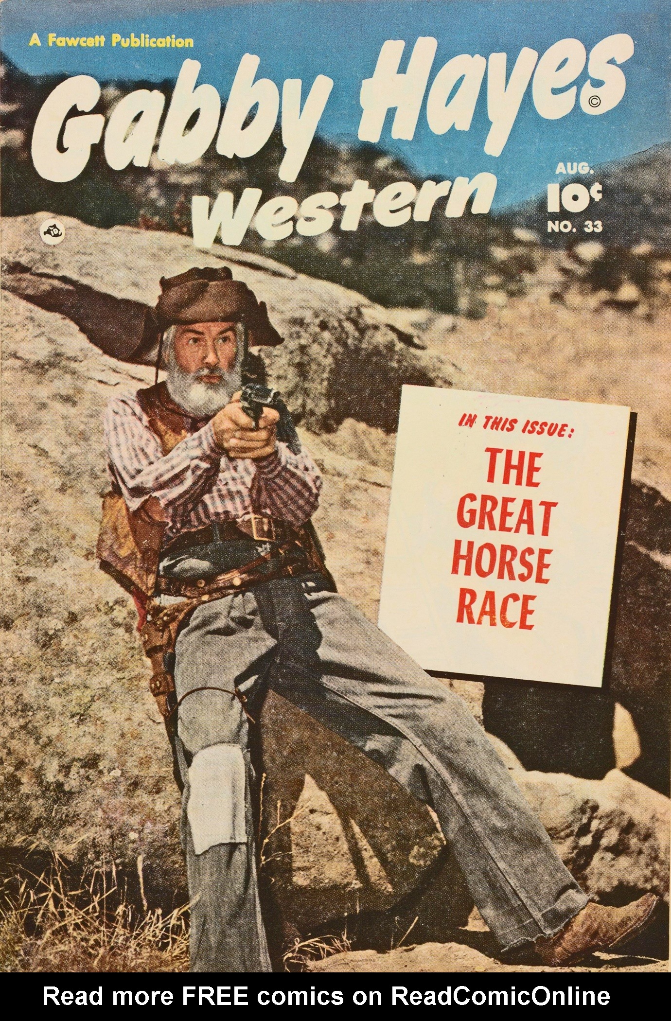 Read online Gabby Hayes Western comic -  Issue #33 - 1