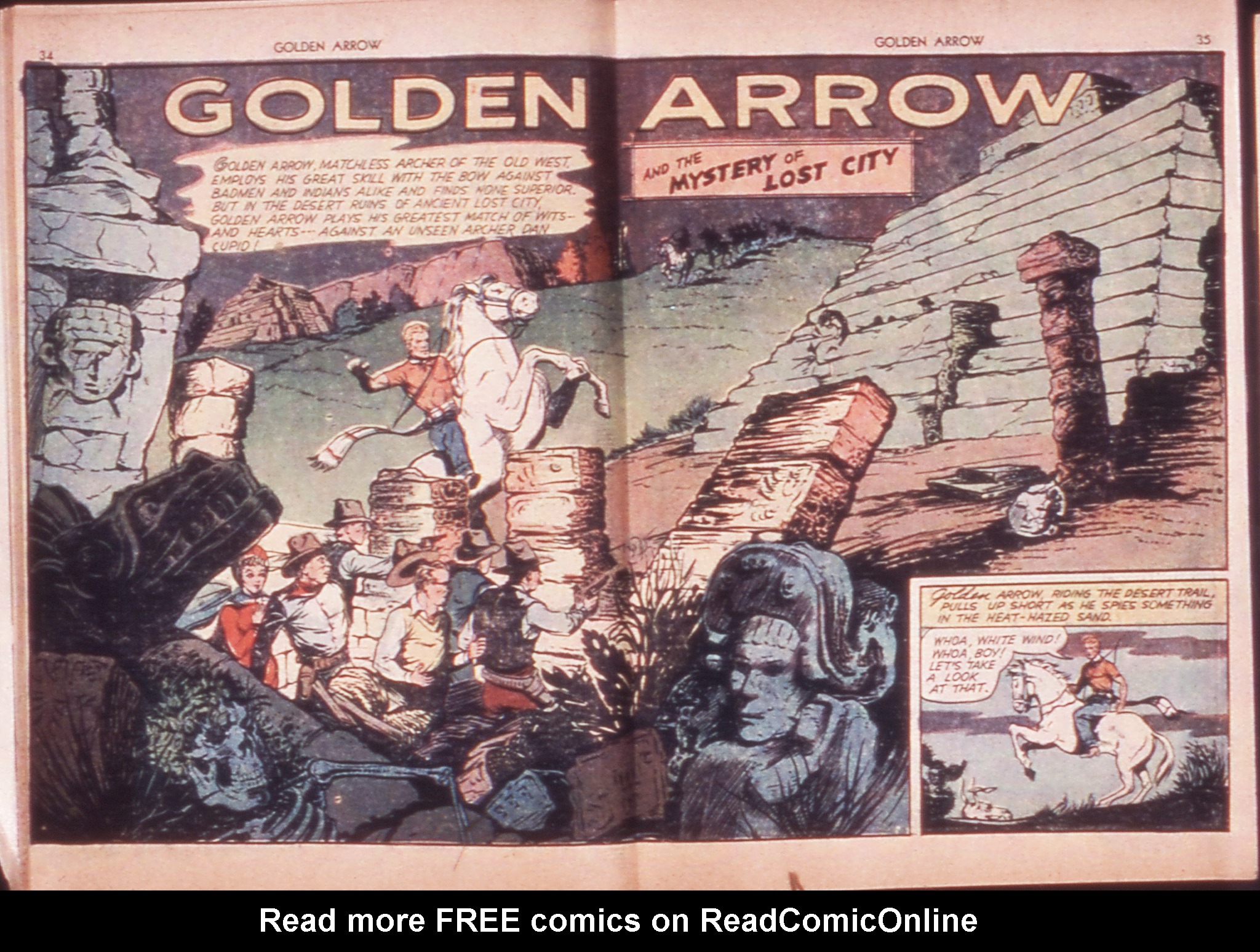 Read online Golden Arrow comic -  Issue #1 - 34