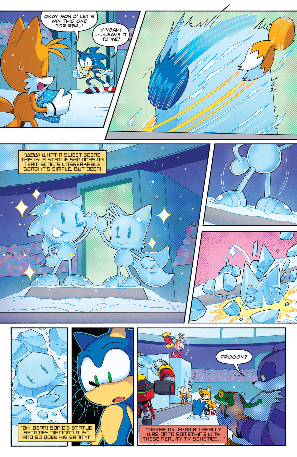 Read online Sonic the Hedgehog: Winter Jam comic -  Issue # Full - 20