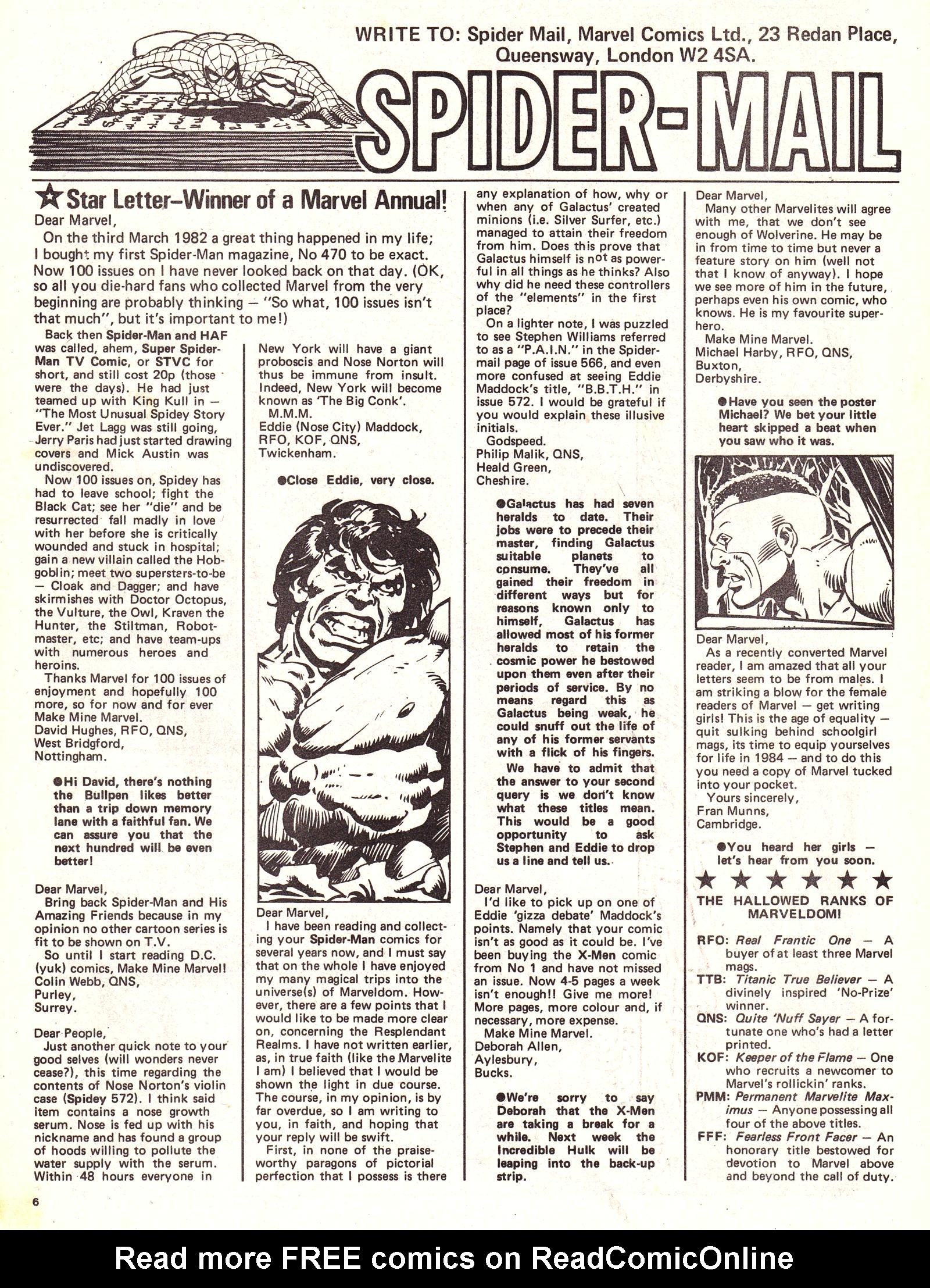 Read online Spider-Man and his Amazing Friends (1983) comic -  Issue #578 - 6