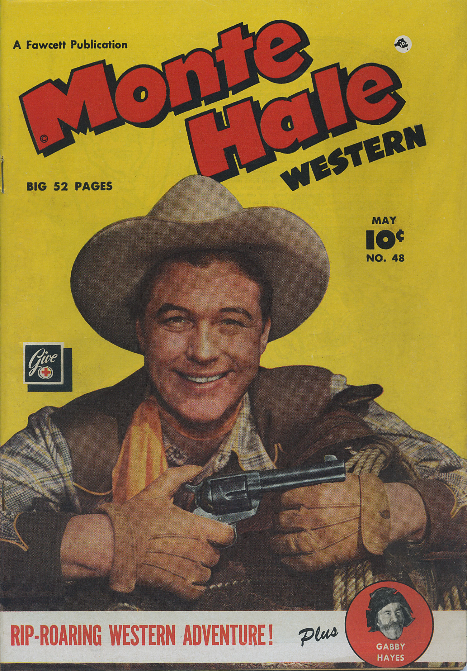 Read online Monte Hale Western comic -  Issue #48 - 1
