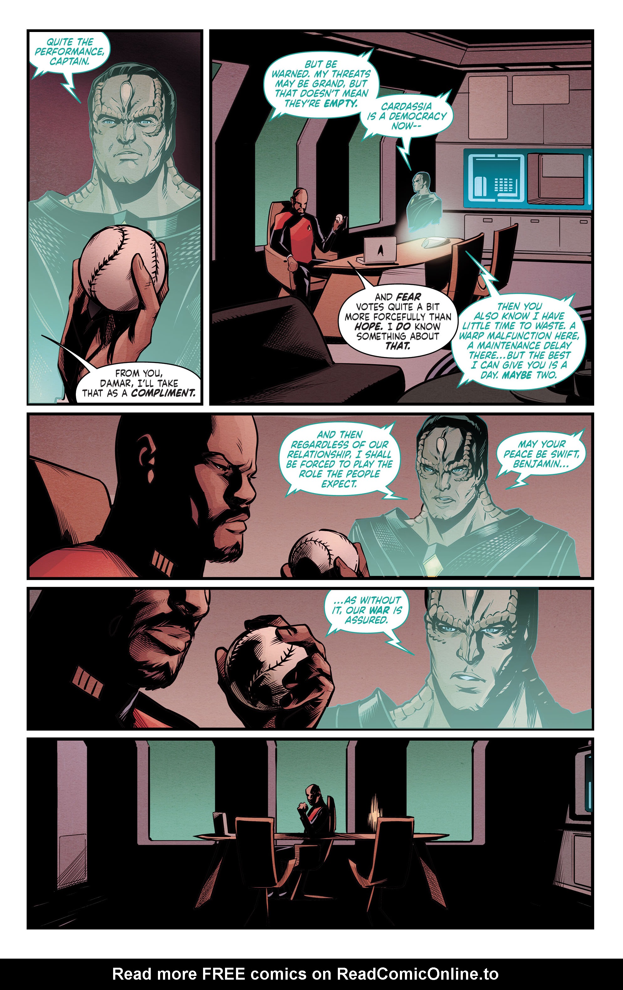 Read online Star Trek (2022) comic -  Issue #16 - 18