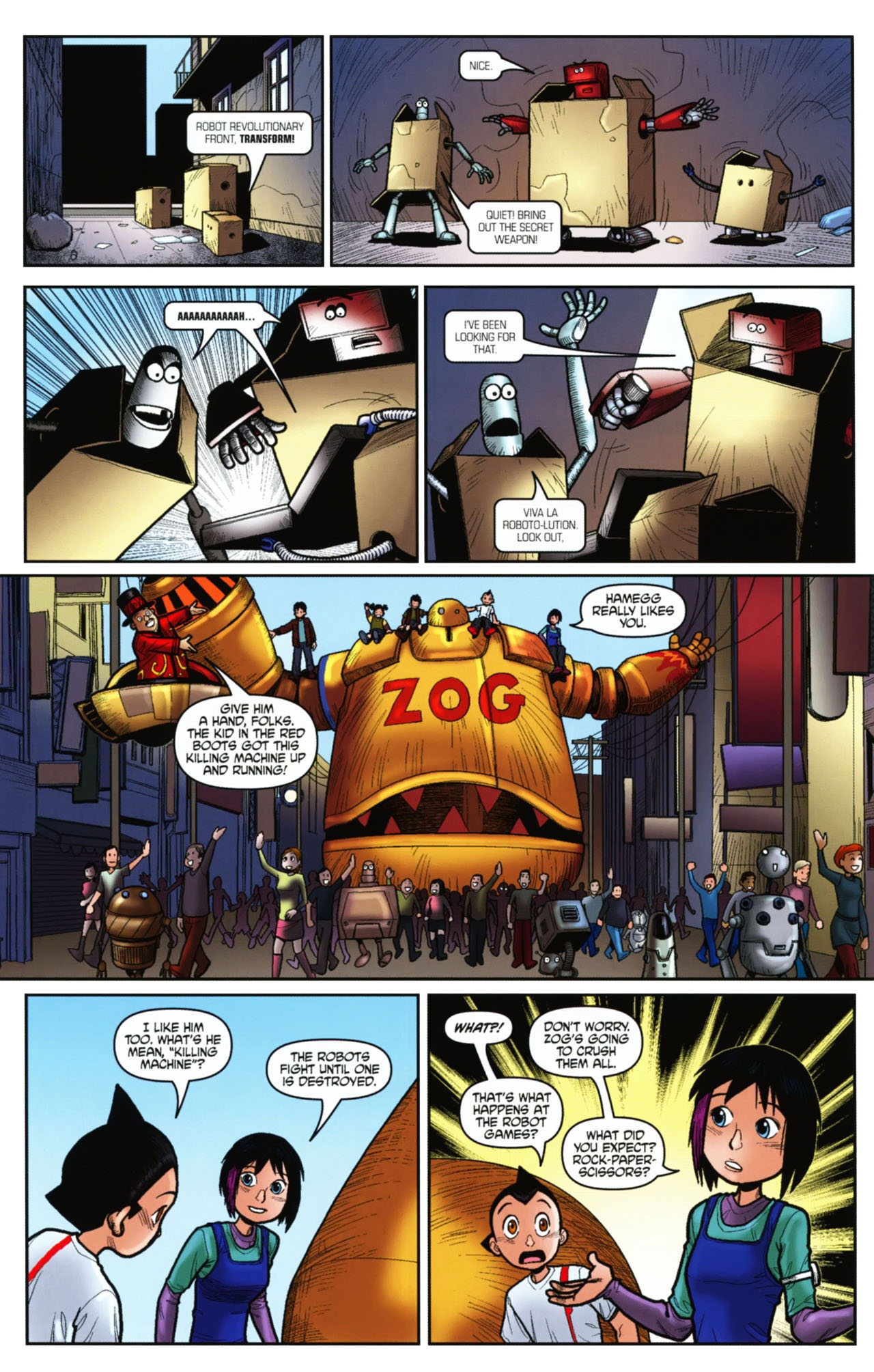 Read online Astro Boy: The Movie: Official Movie Adaptation comic -  Issue #3 - 14