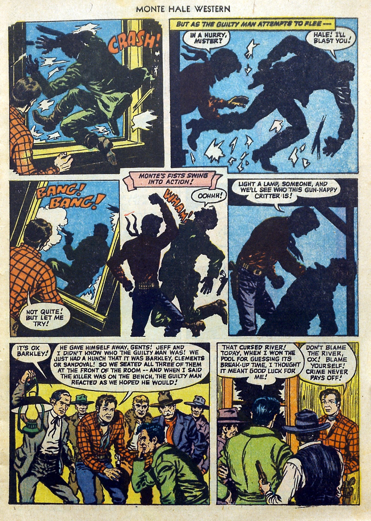 Read online Monte Hale Western comic -  Issue #71 - 8