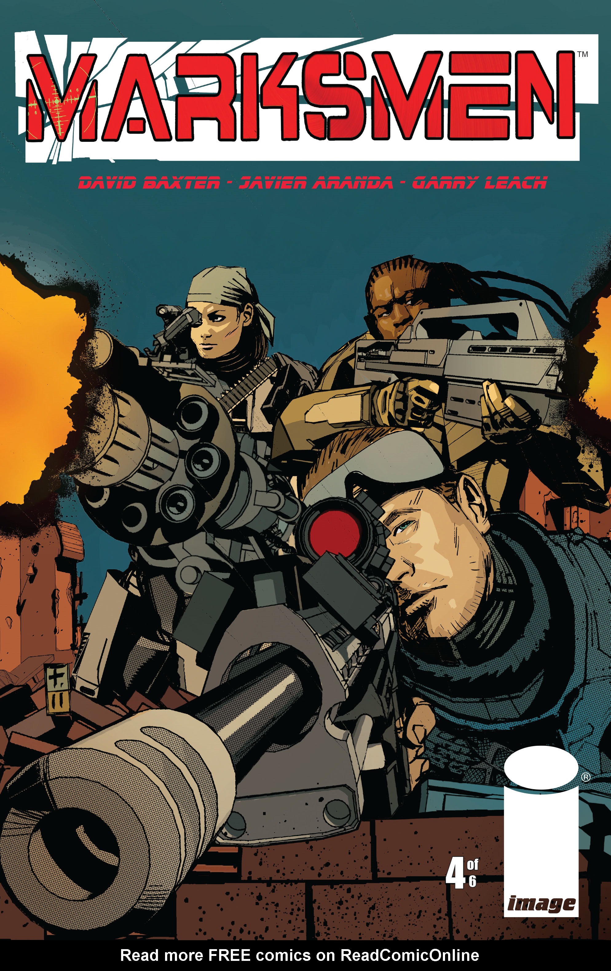 Read online Marksmen comic -  Issue #4 - 1