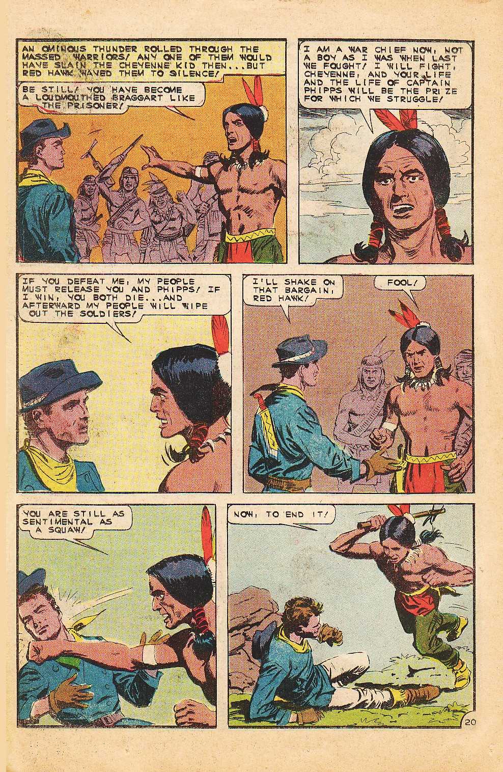 Read online Cheyenne Kid comic -  Issue #58 - 26