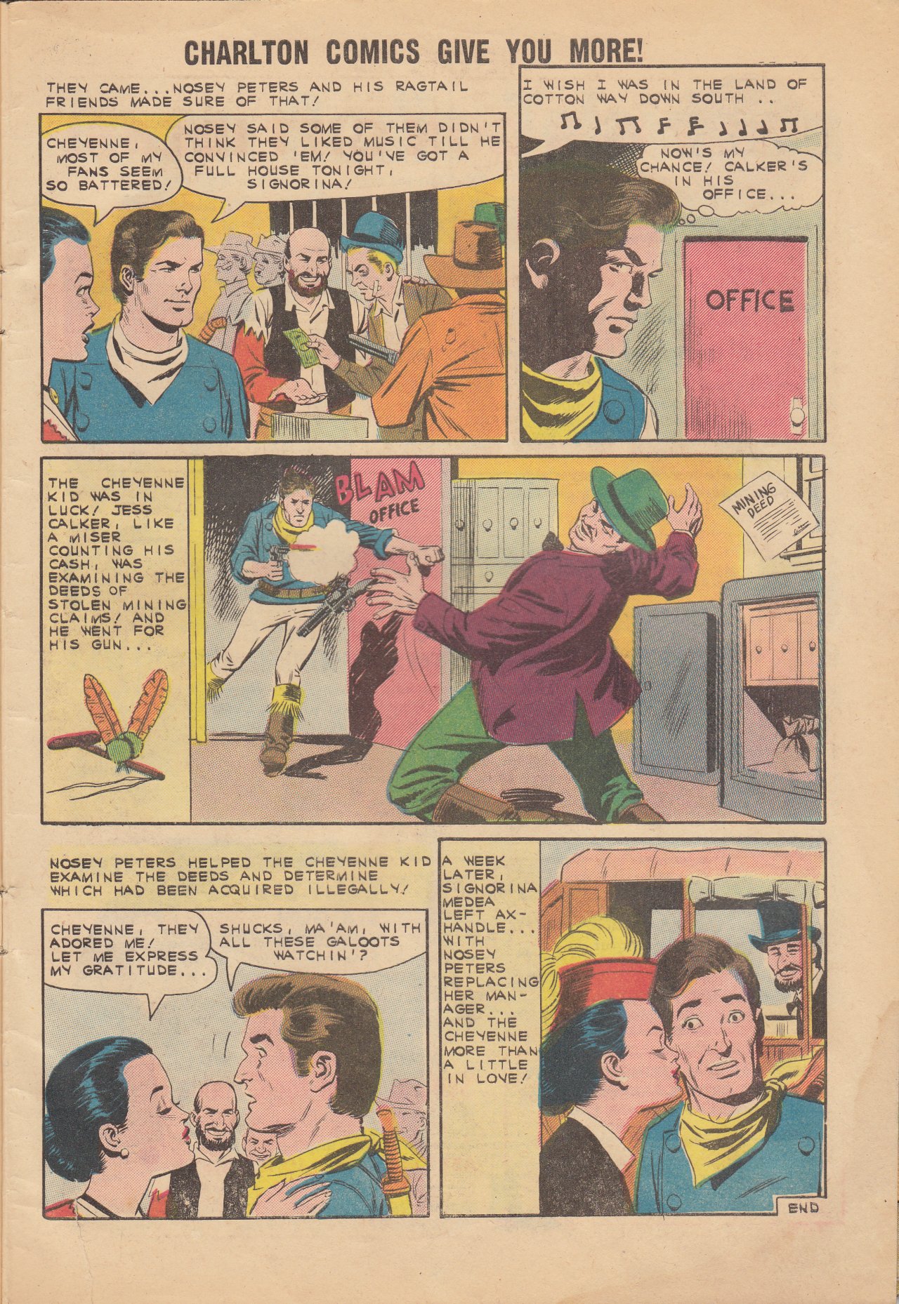 Read online Cheyenne Kid comic -  Issue #33 - 33