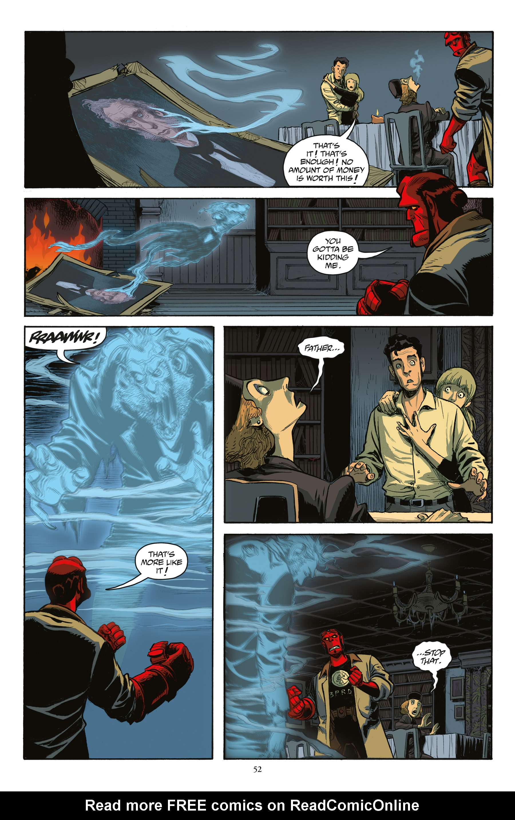 Read online Hellboy and the B.P.R.D.: The Secret of Chesbro House & Others comic -  Issue # TPB (Part 1) - 52