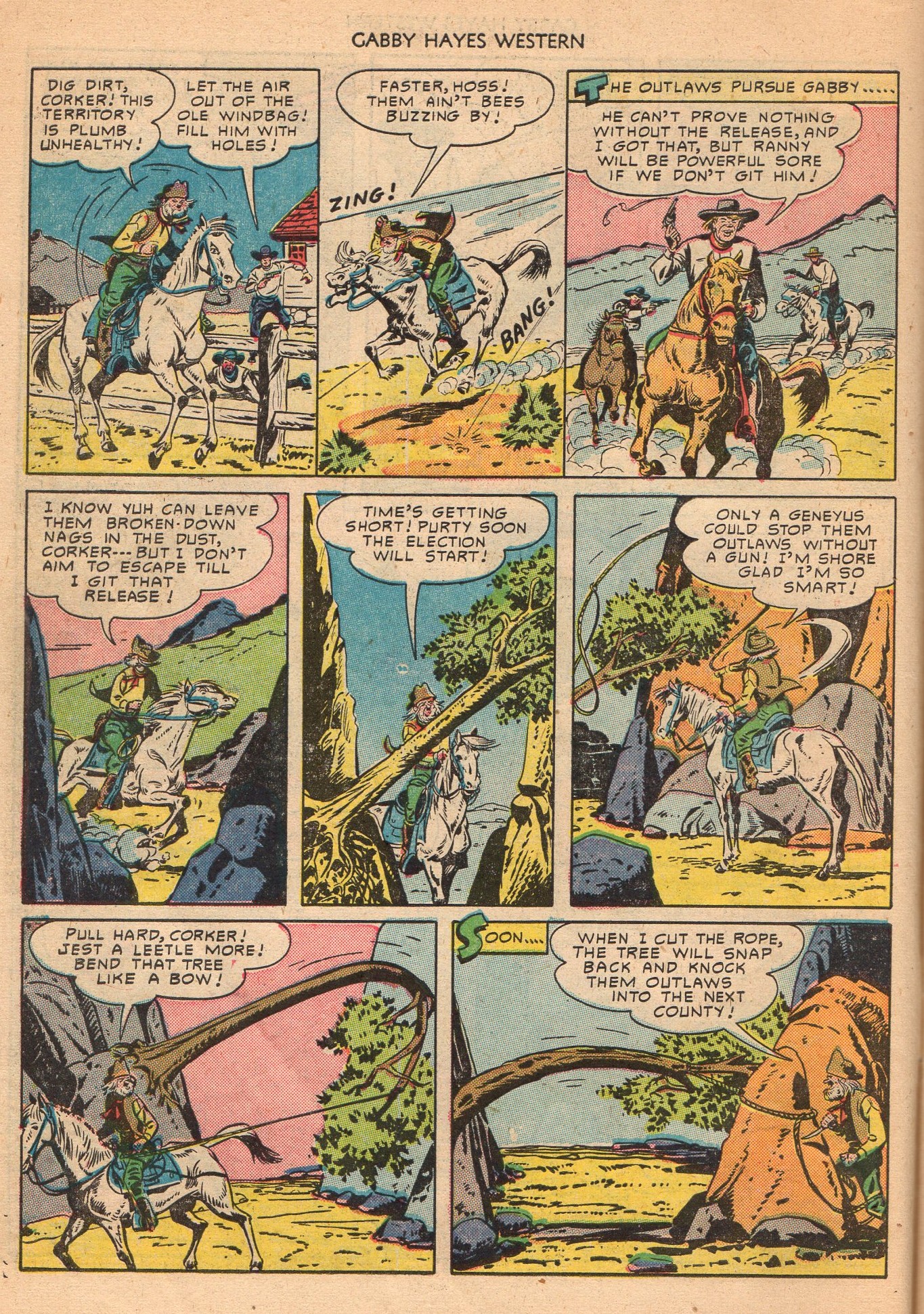 Read online Gabby Hayes Western comic -  Issue #21 - 10