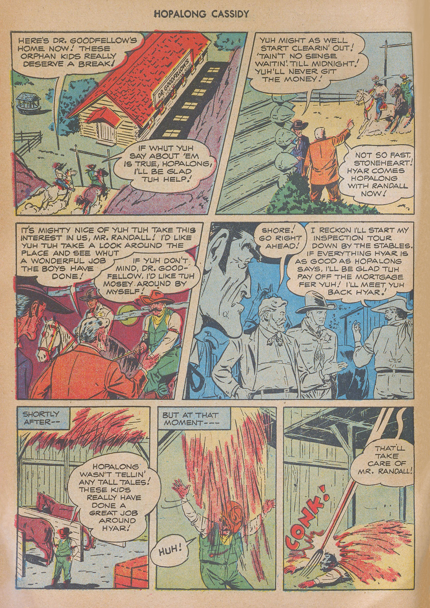 Read online Hopalong Cassidy comic -  Issue #15 - 6