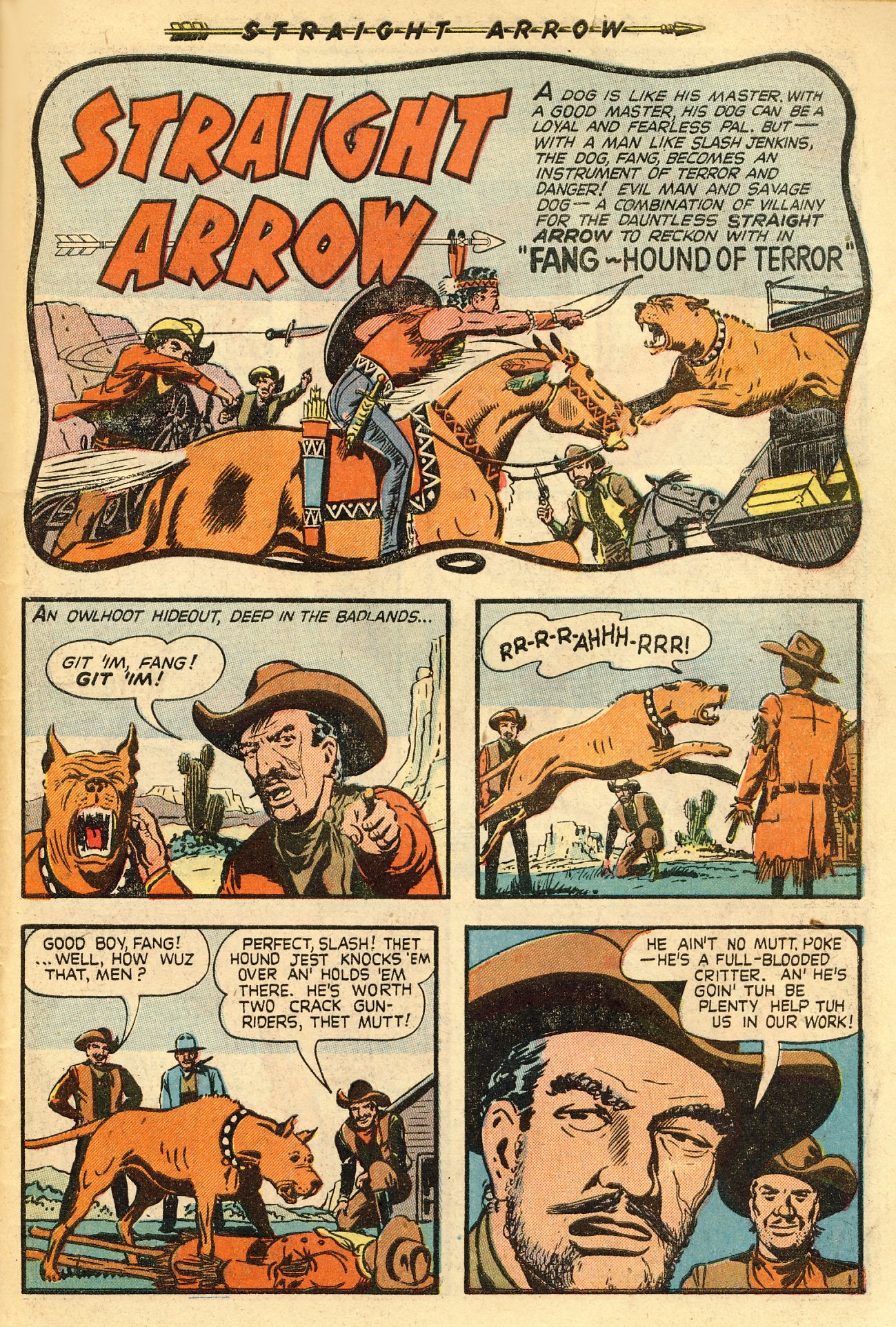 Read online Straight Arrow comic -  Issue #8 - 27