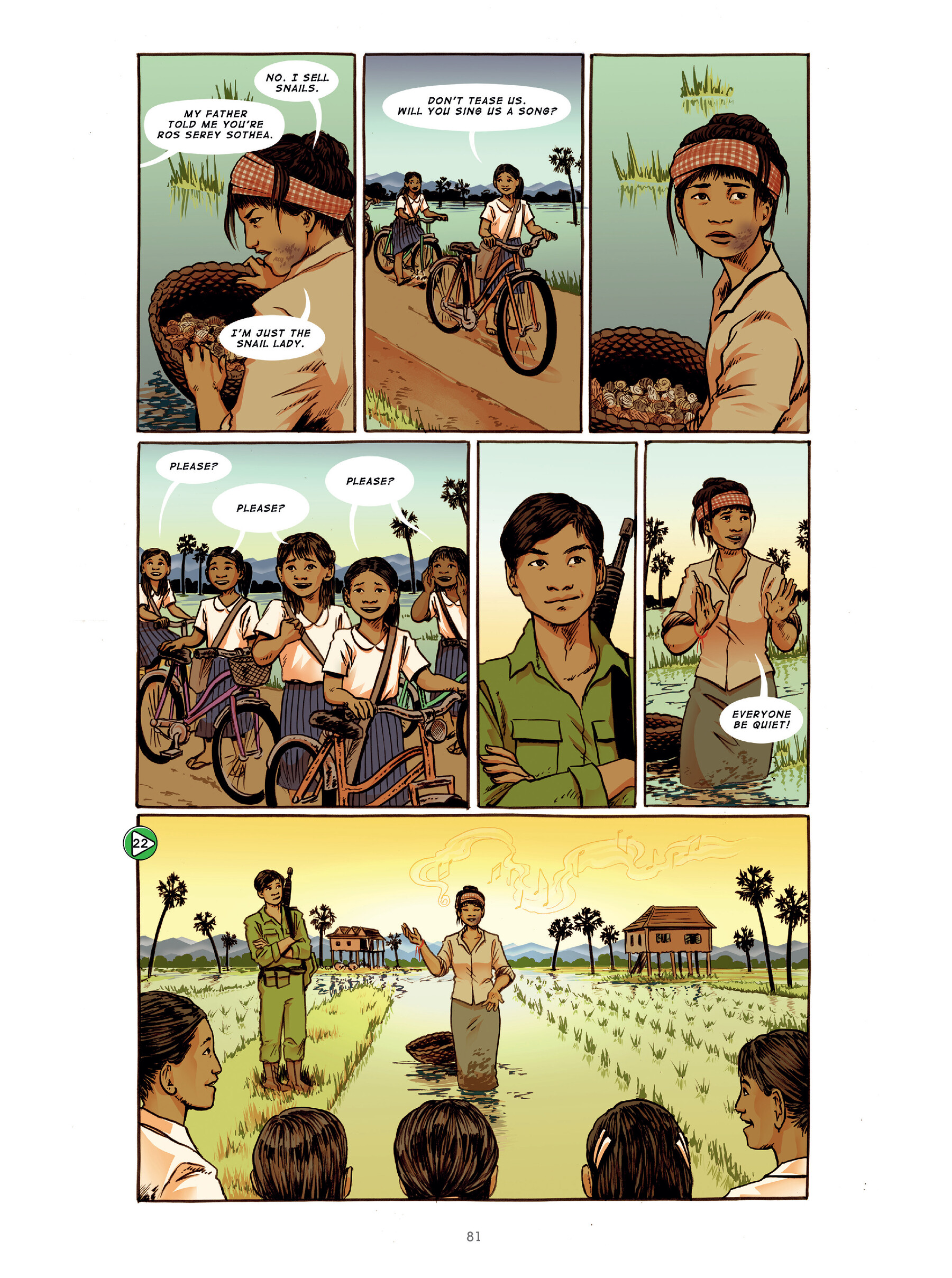 Read online The Golden Voice: The Ballad of Cambodian Rock's Lost Queen comic -  Issue # TPB (Part 1) - 80