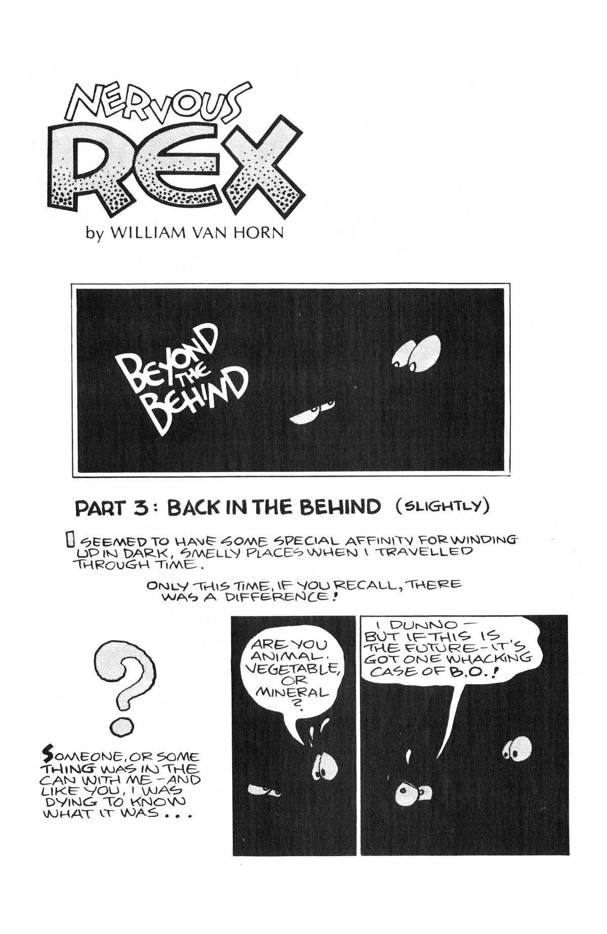 Read online Nervous Rex comic -  Issue #9 - 3