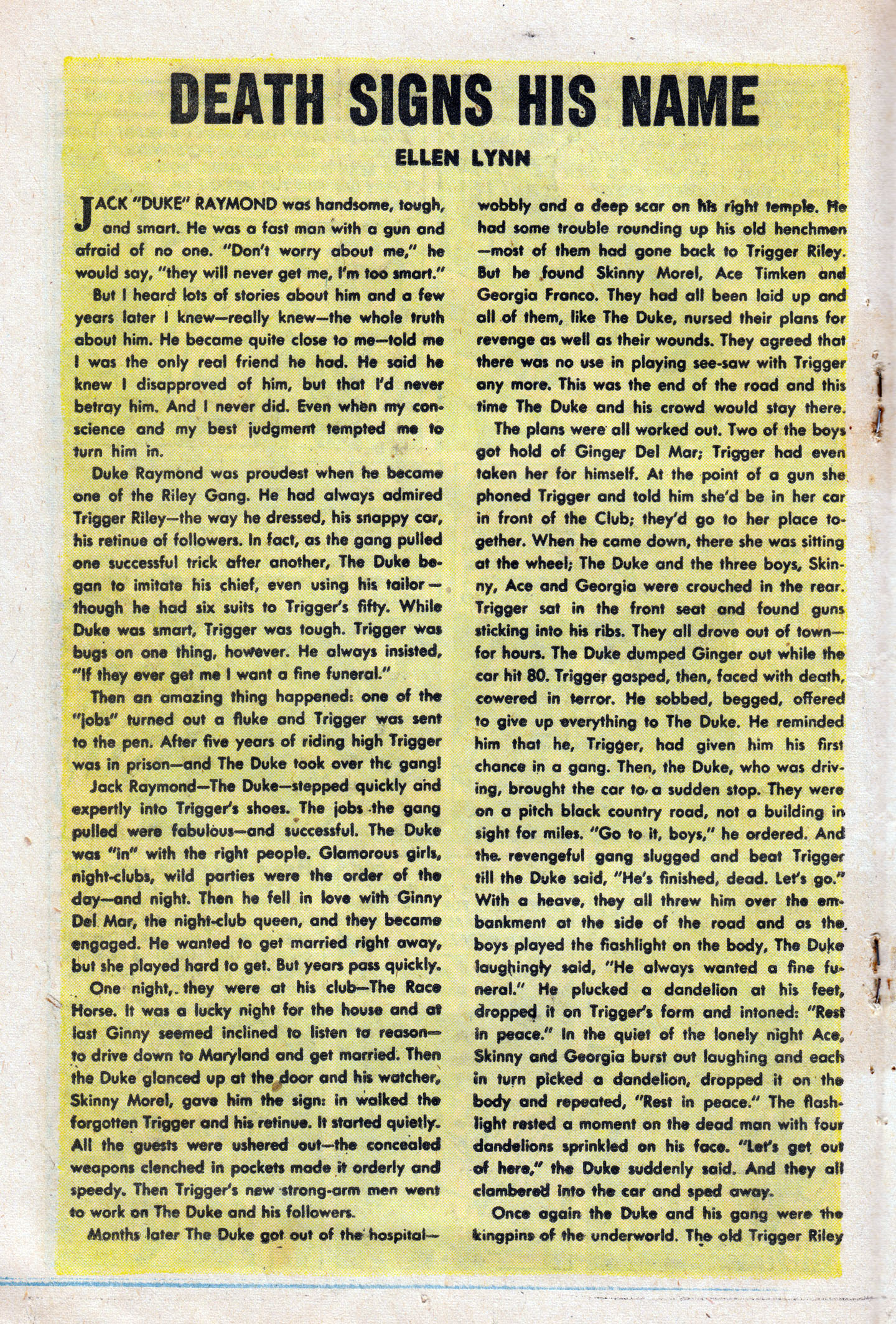 Read online Fight Against Crime comic -  Issue #18 - 18