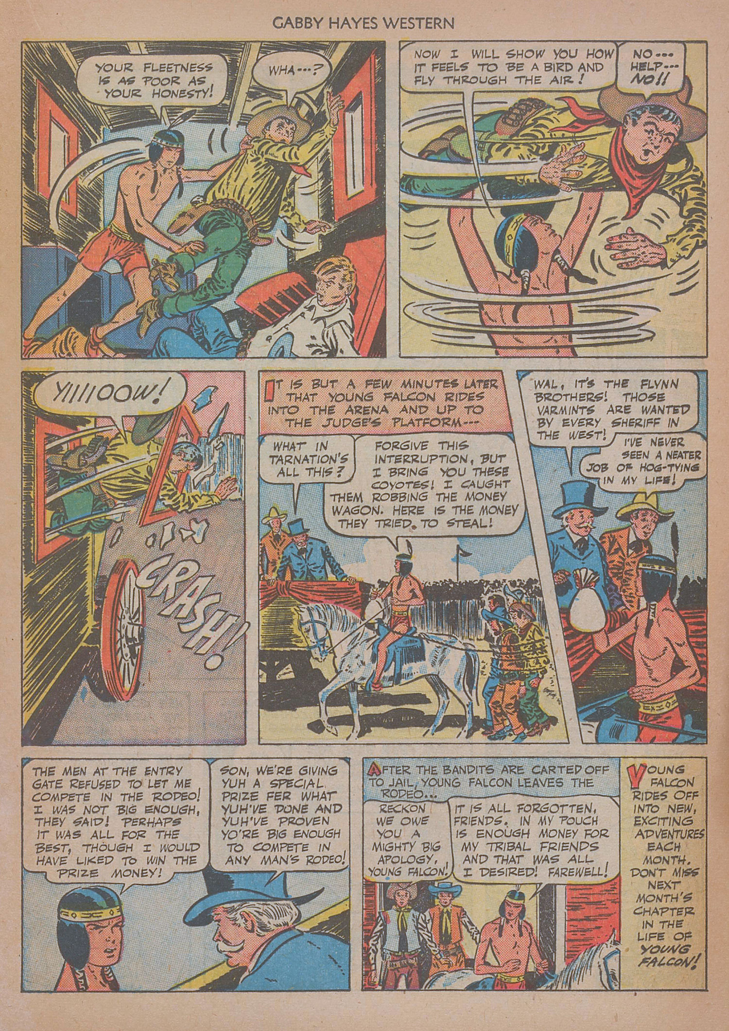 Read online Gabby Hayes Western comic -  Issue #15 - 17