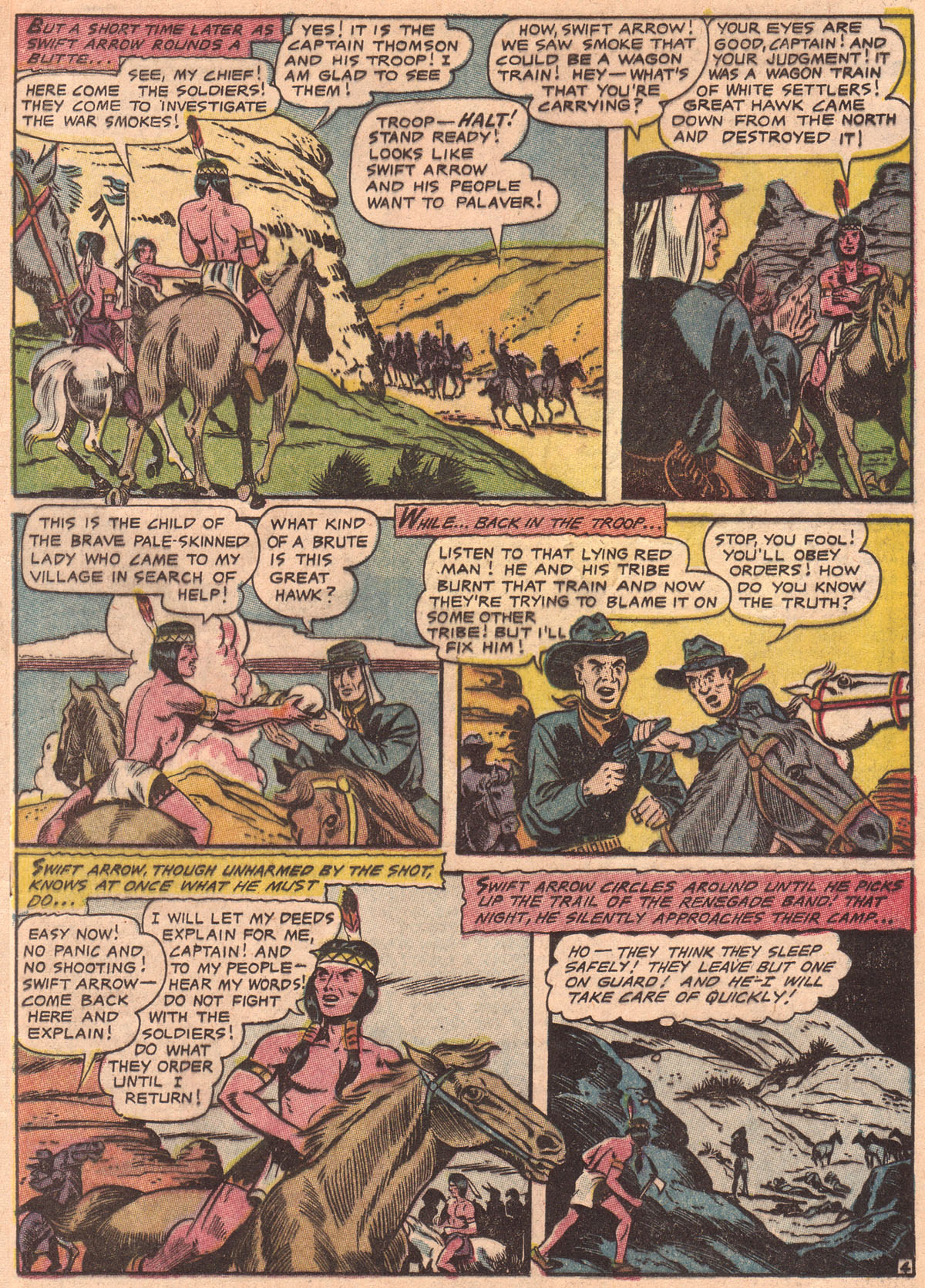 Read online Swift Arrow (1957) comic -  Issue #3 - 23