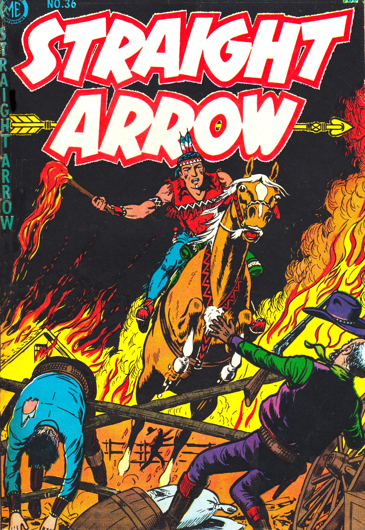 Read online Straight Arrow comic -  Issue #36 - 1
