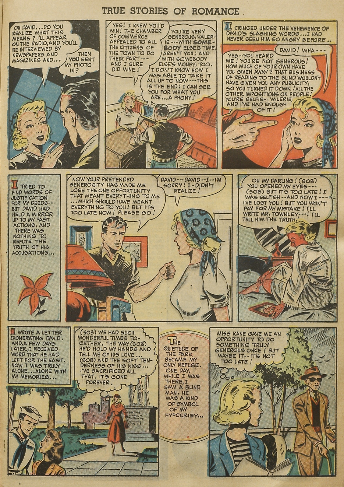 Read online True Stories of Romance comic -  Issue #1 - 21