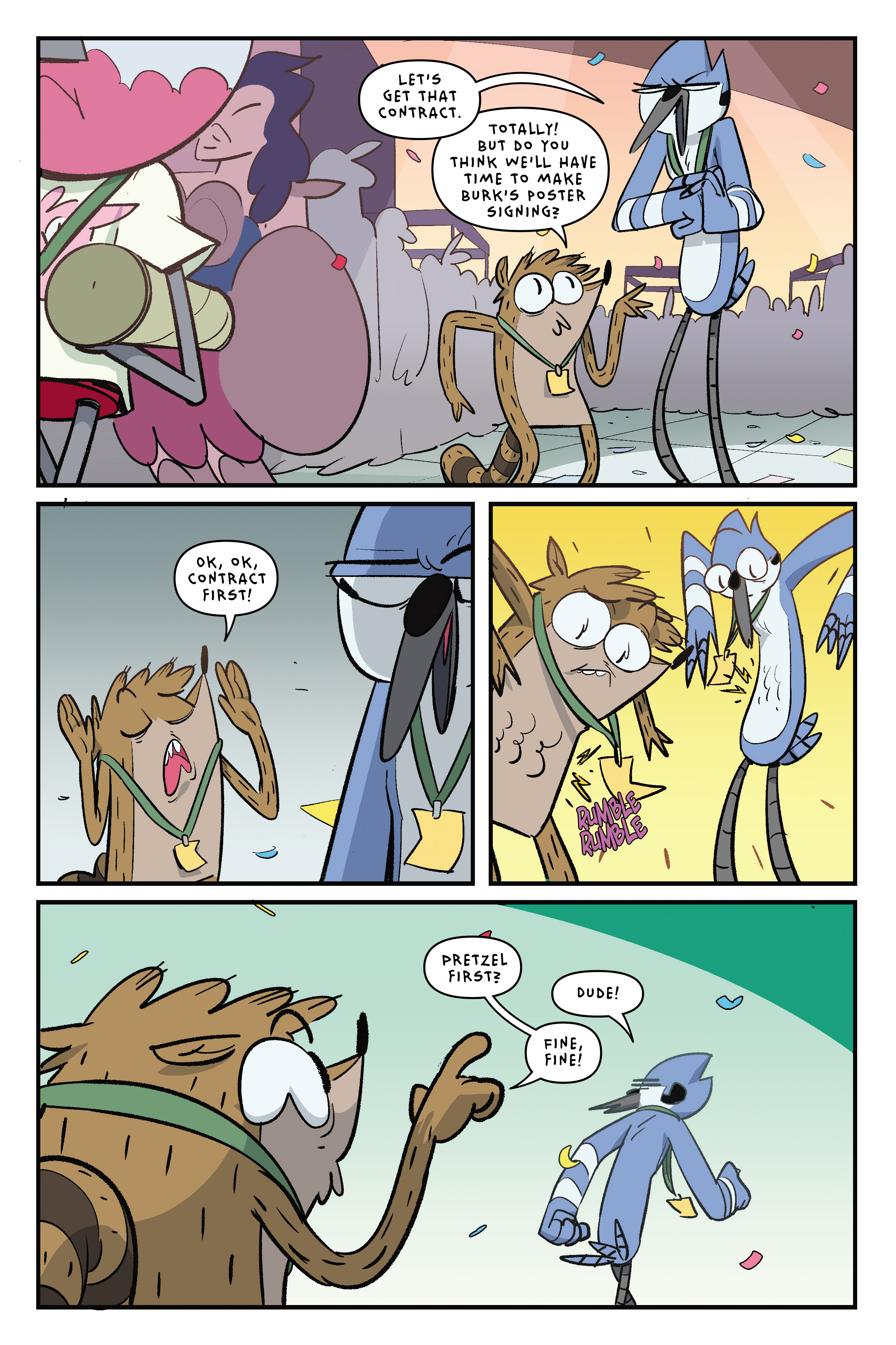 Read online Regular Show: Comic Conned comic -  Issue # TPB - 103