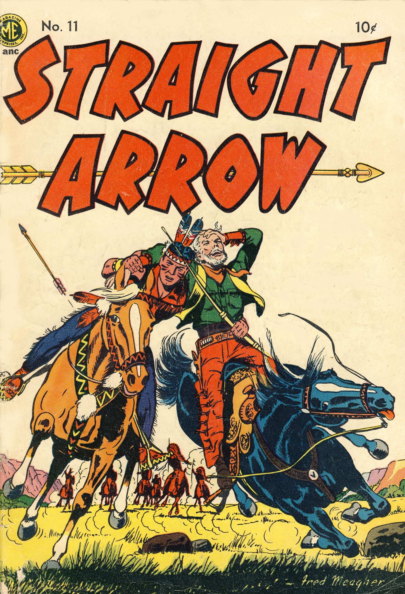 Read online Straight Arrow comic -  Issue #11 - 1