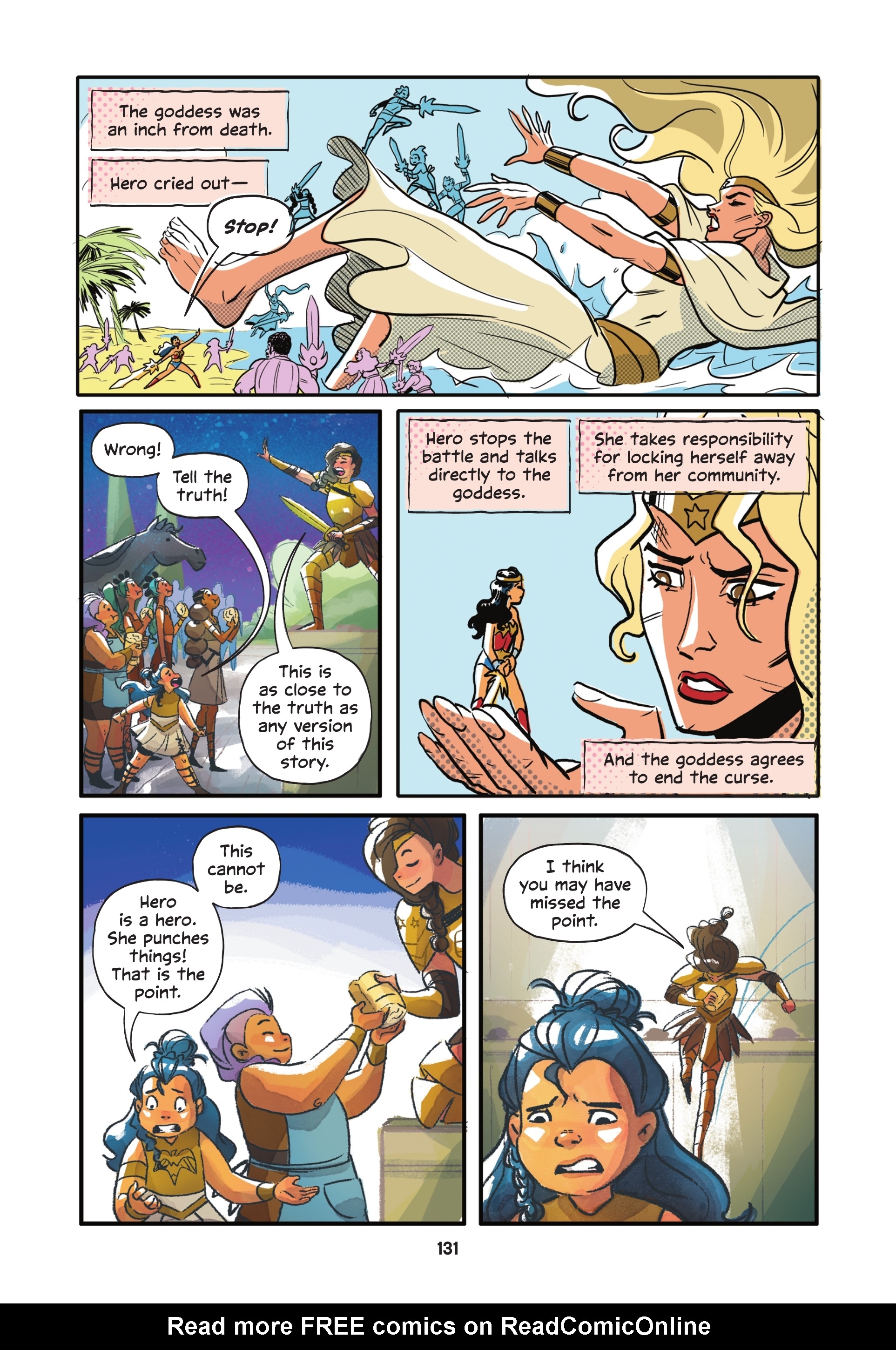 Read online Diana and the Hero's Journey comic -  Issue # TPB - 122