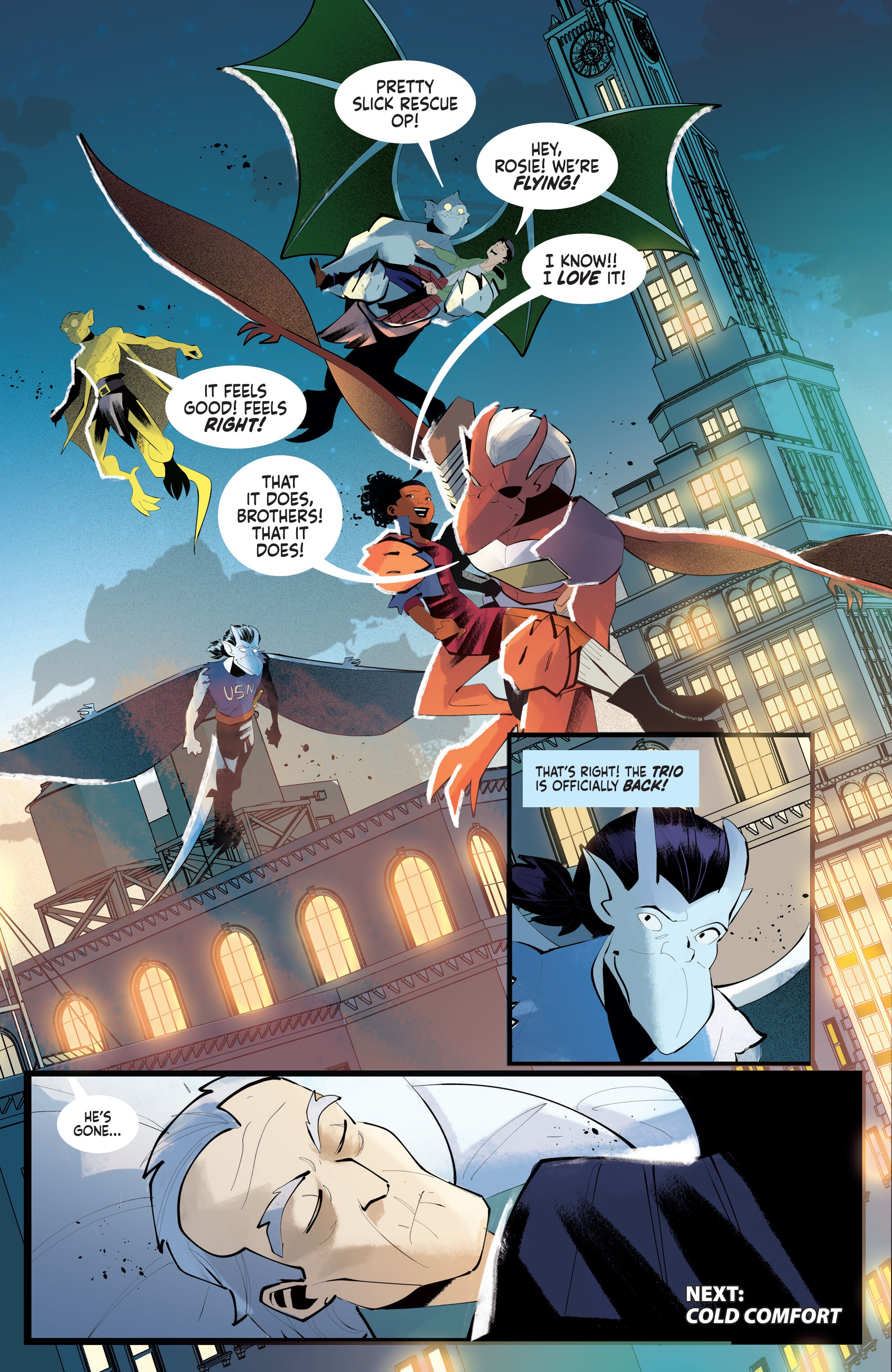 Read online Gargoyles (2022) comic -  Issue #11 - 28