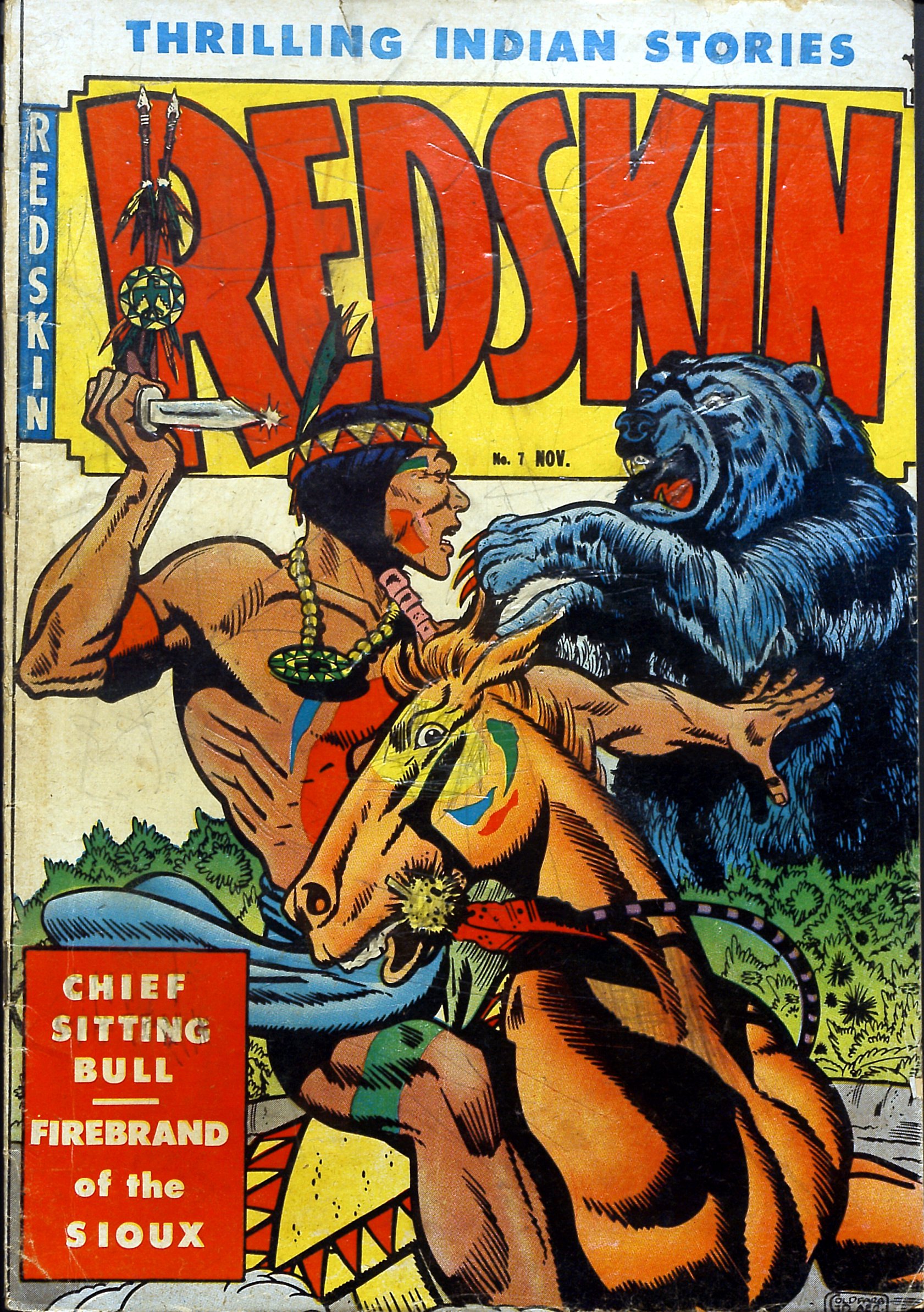 Read online Redskin comic -  Issue #7 - 1