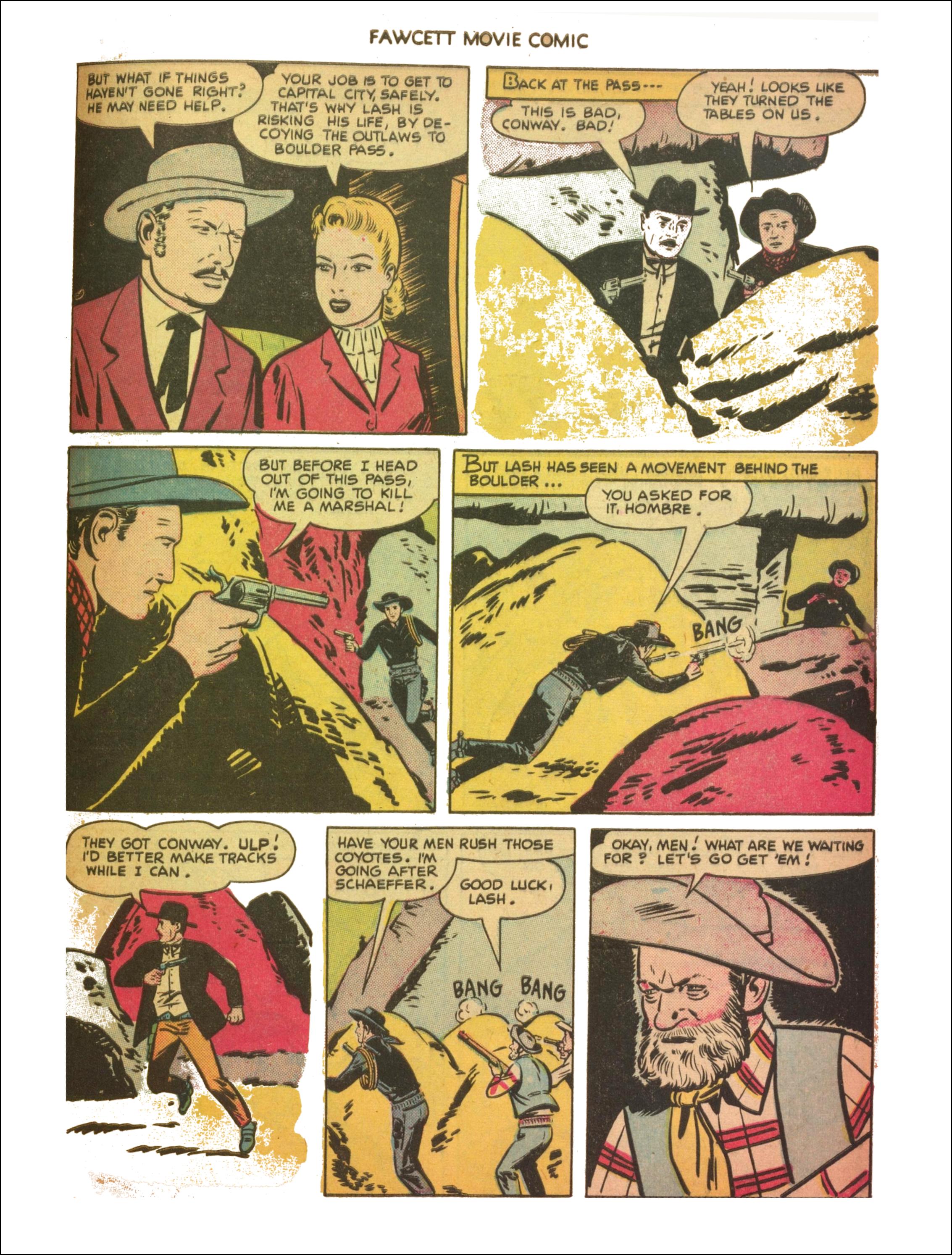 Read online Fawcett Movie Comic comic -  Issue #11 - 28