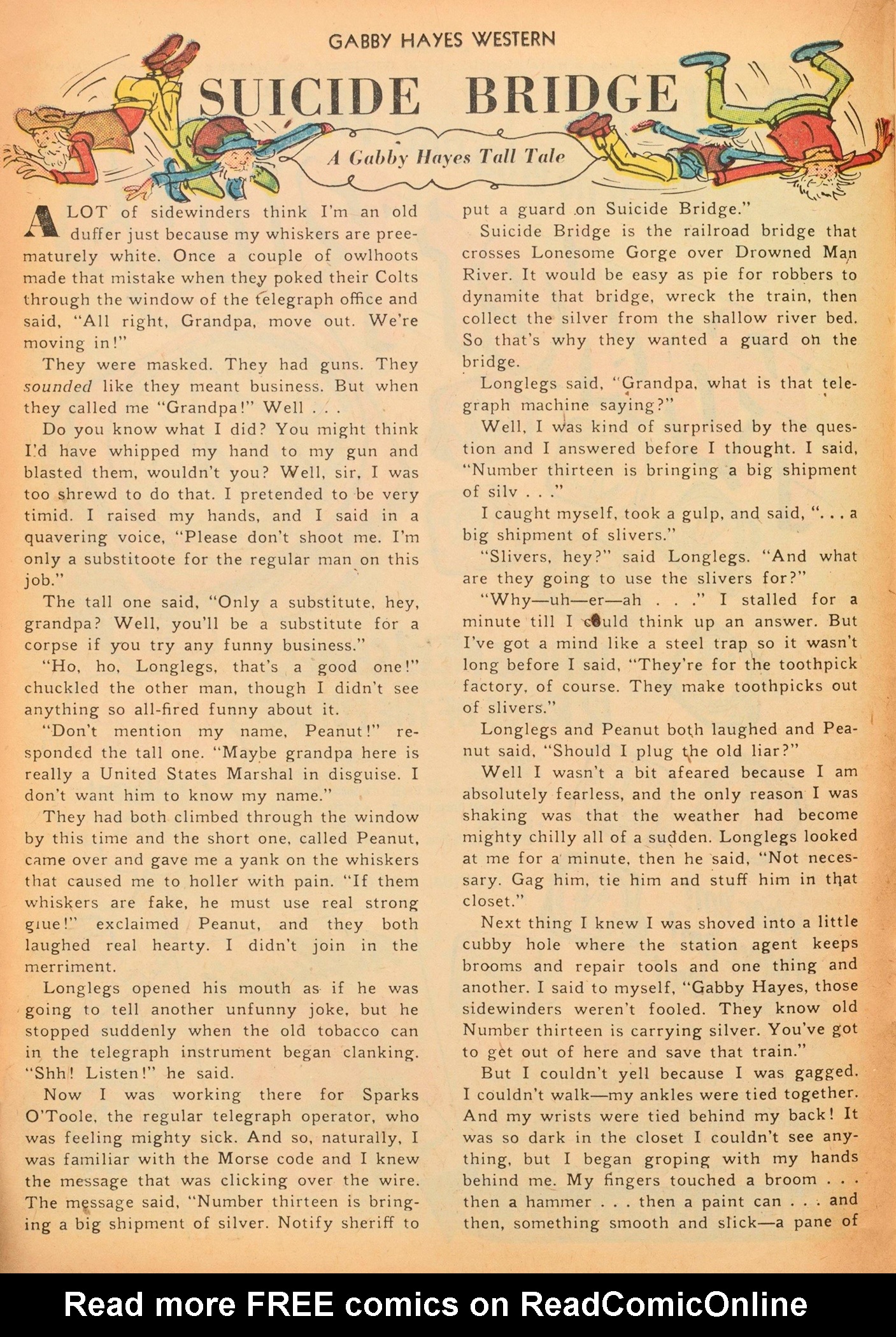 Read online Gabby Hayes Western comic -  Issue #33 - 14