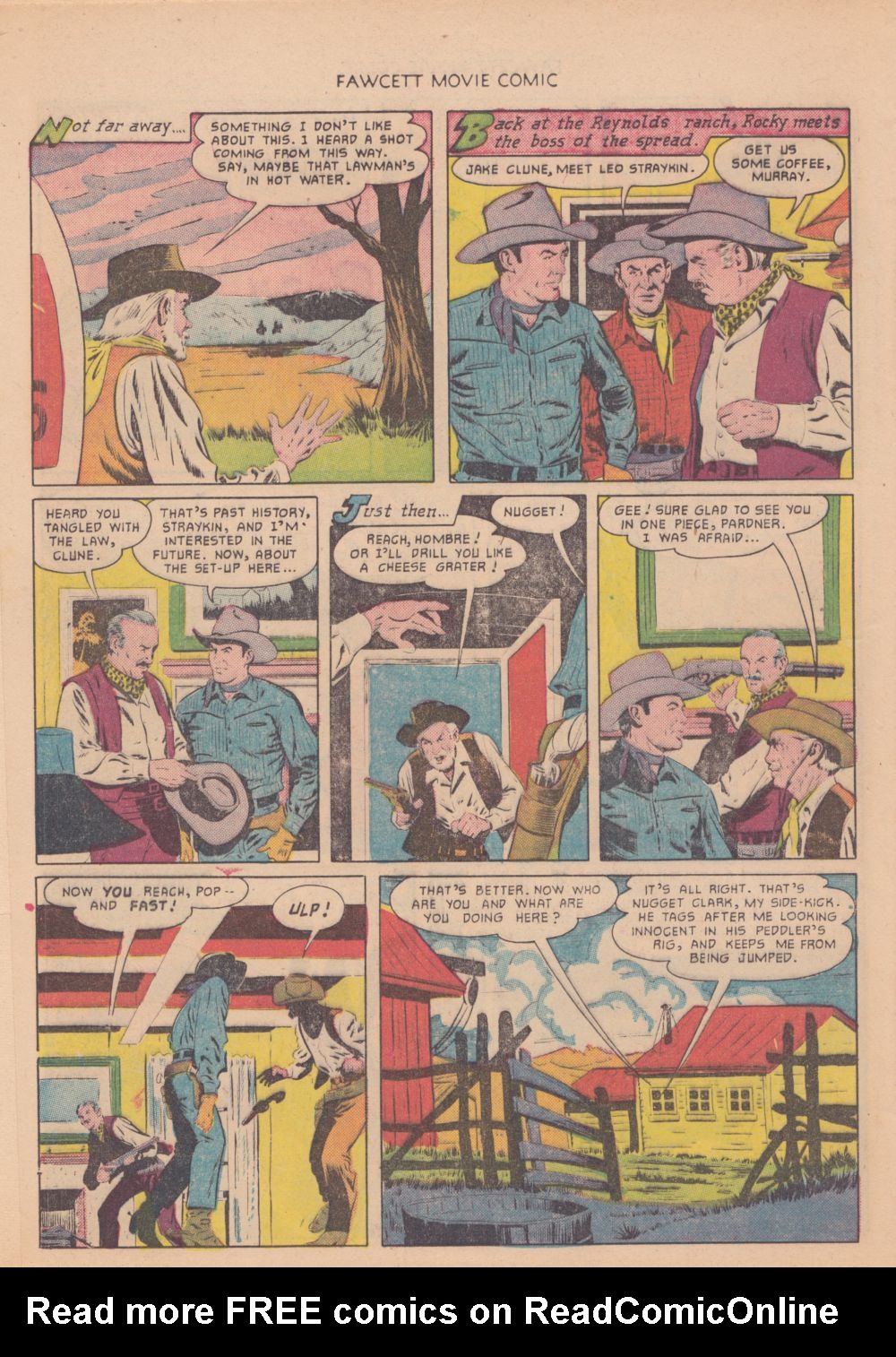 Read online Fawcett Movie Comic comic -  Issue #12 - 12