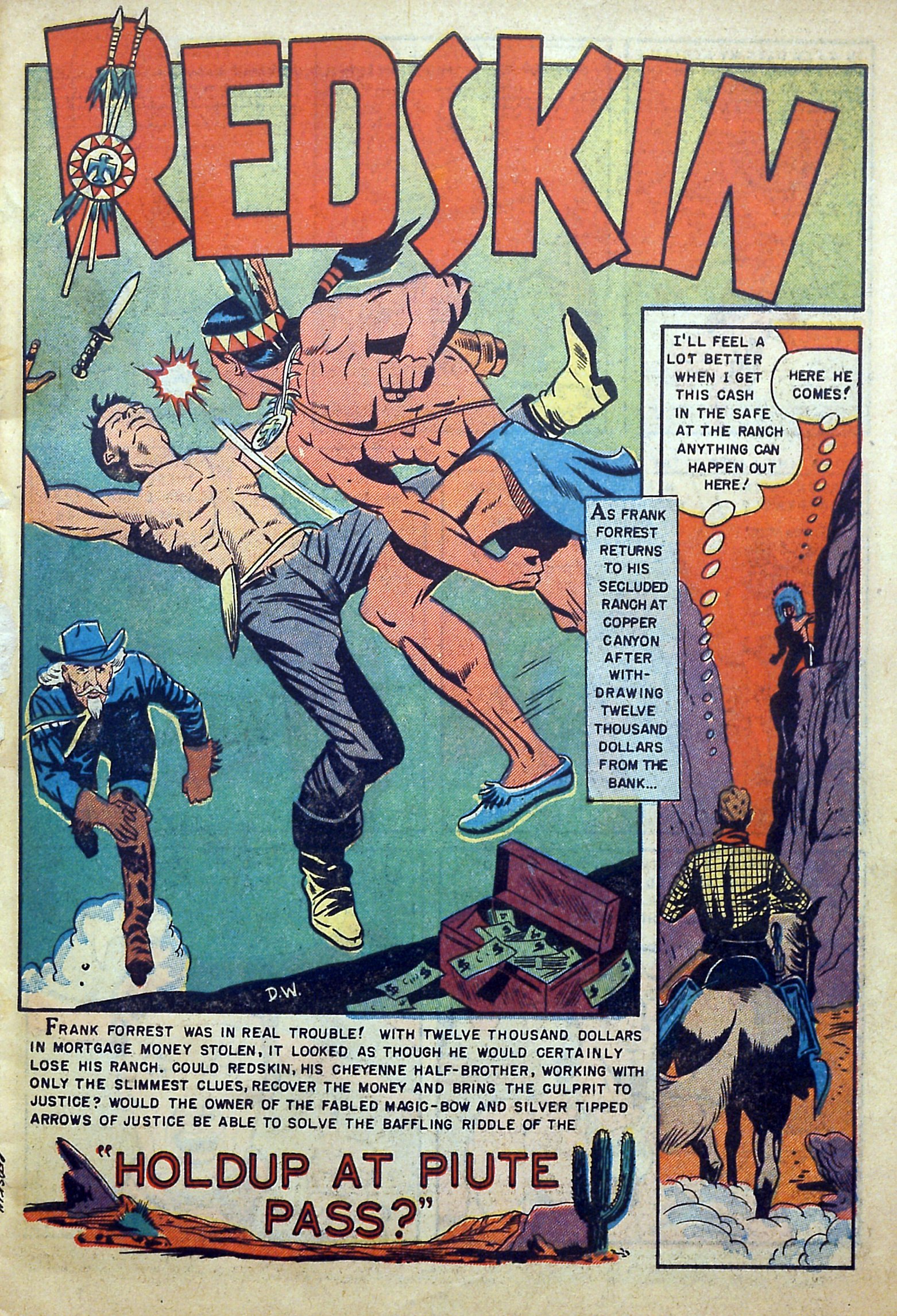 Read online Redskin comic -  Issue #6 - 3