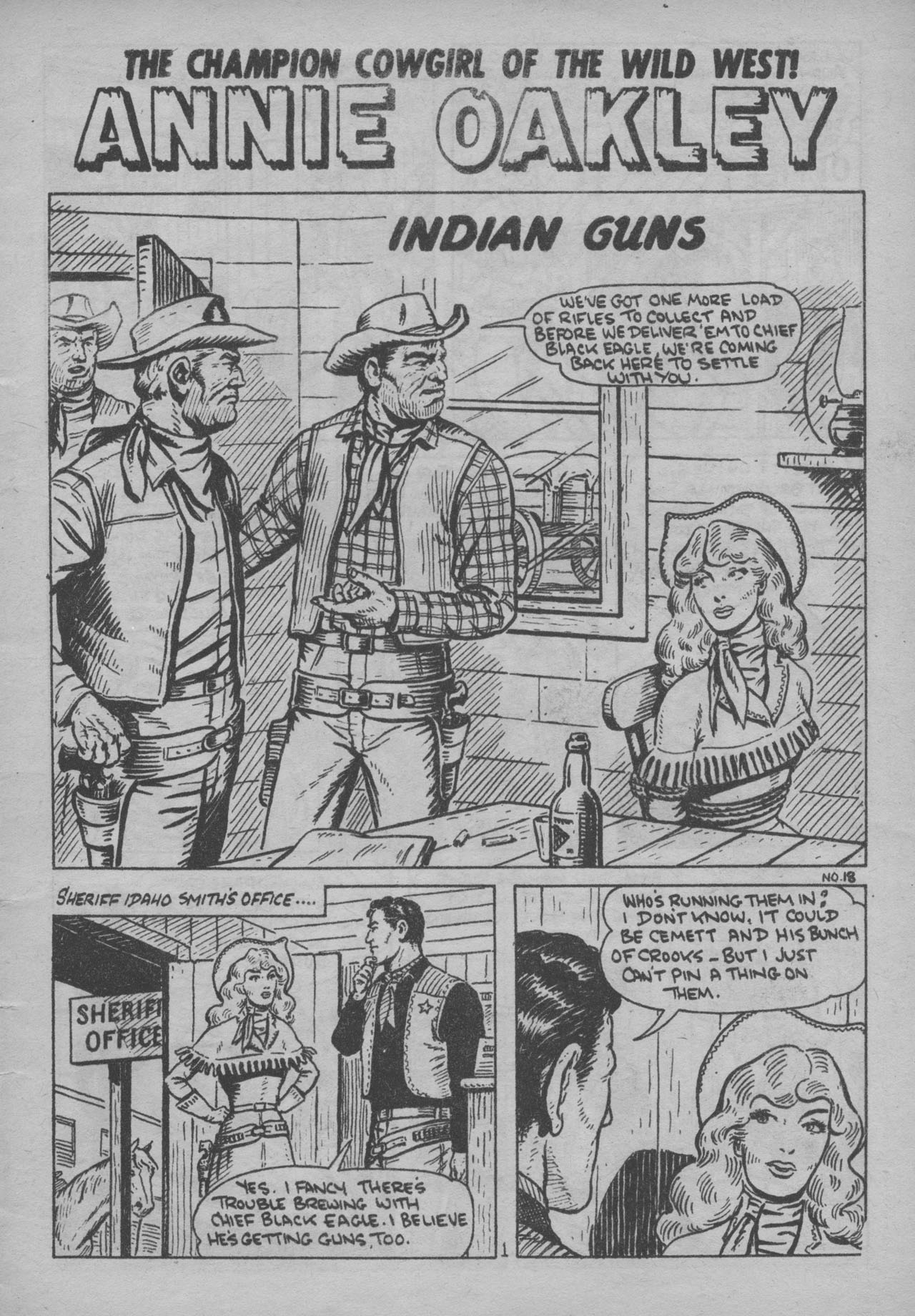 Read online Annie Oakley (1957) comic -  Issue #18 - 3